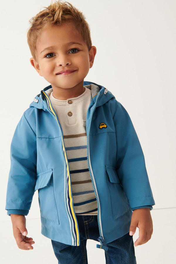 Blue Shower Resistant Jacket (3mths-7yrs)