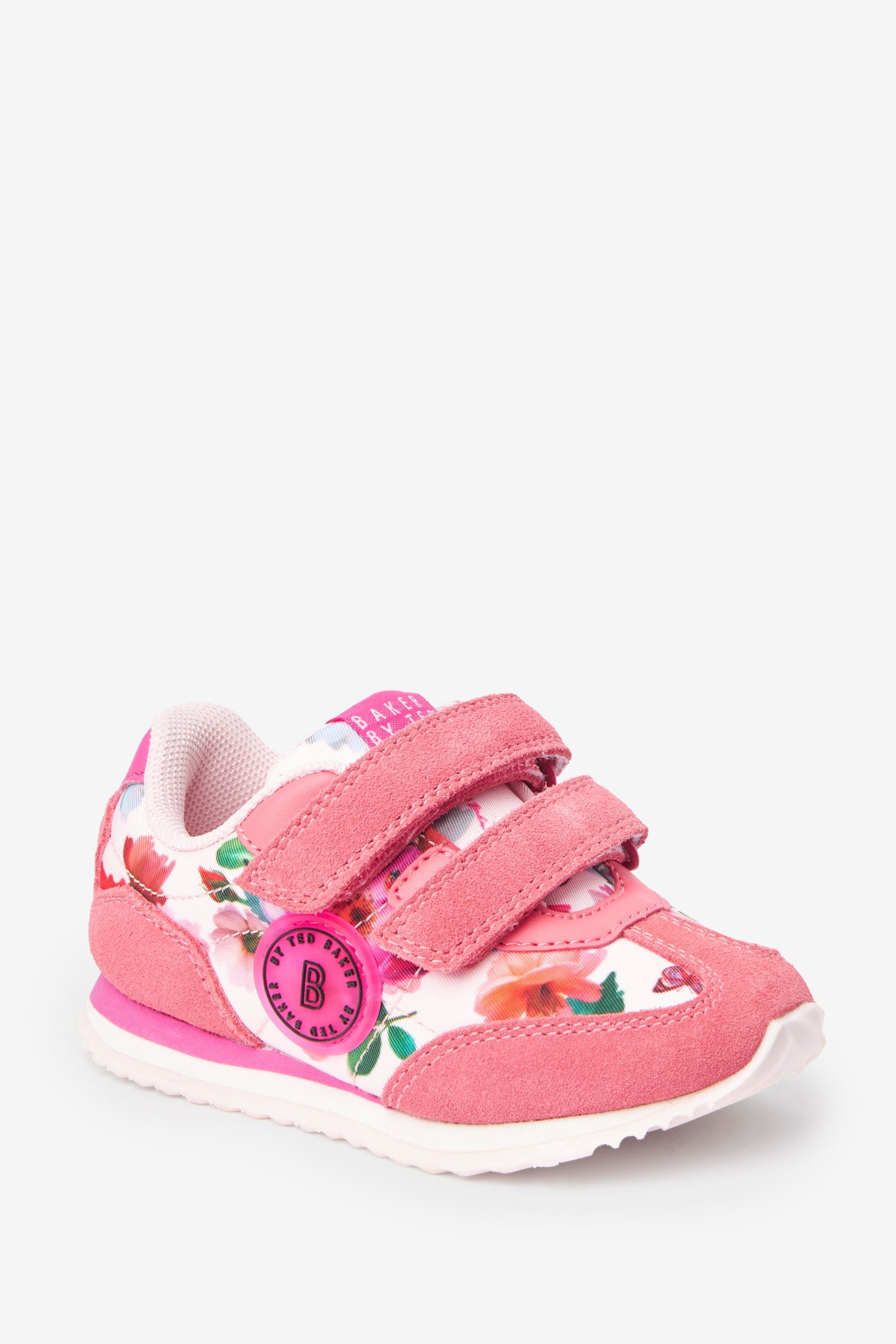 Pink Baker by Ted Baker Pink Retro Trainers