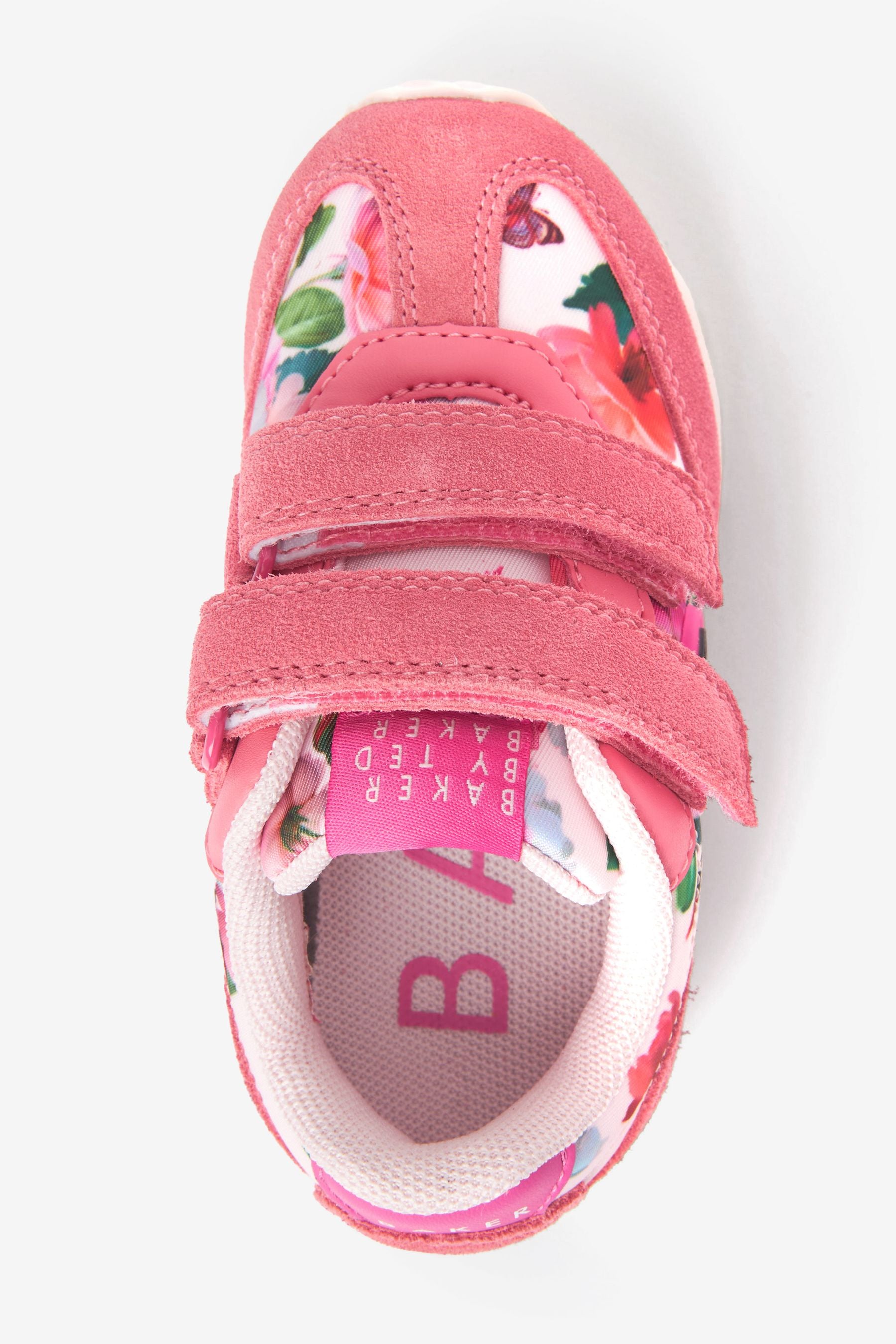 Pink Baker by Ted Baker Pink Retro Trainers