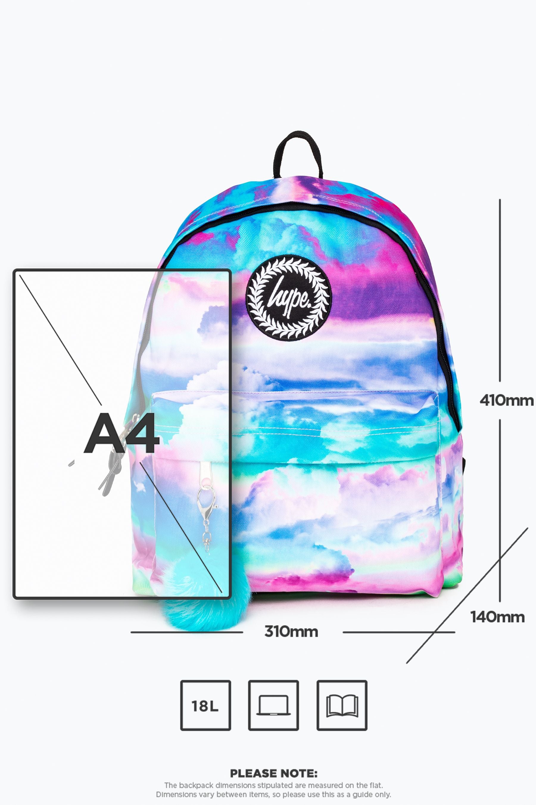 Pink Hype. Pink Cloud Hues Backpack