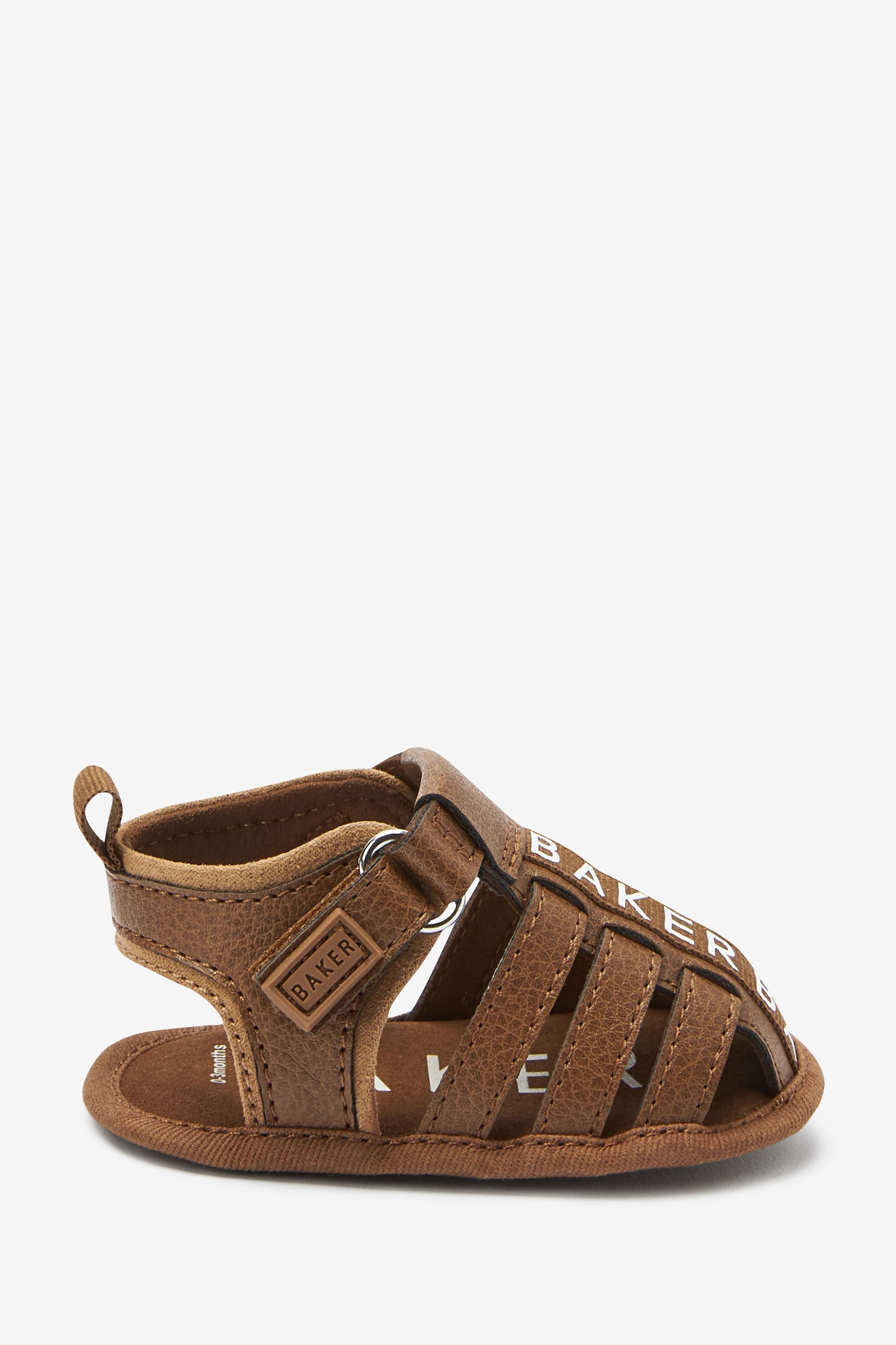 Tan Brown Baker by Ted Baker Tan Brown Fisherman Sandal Padders