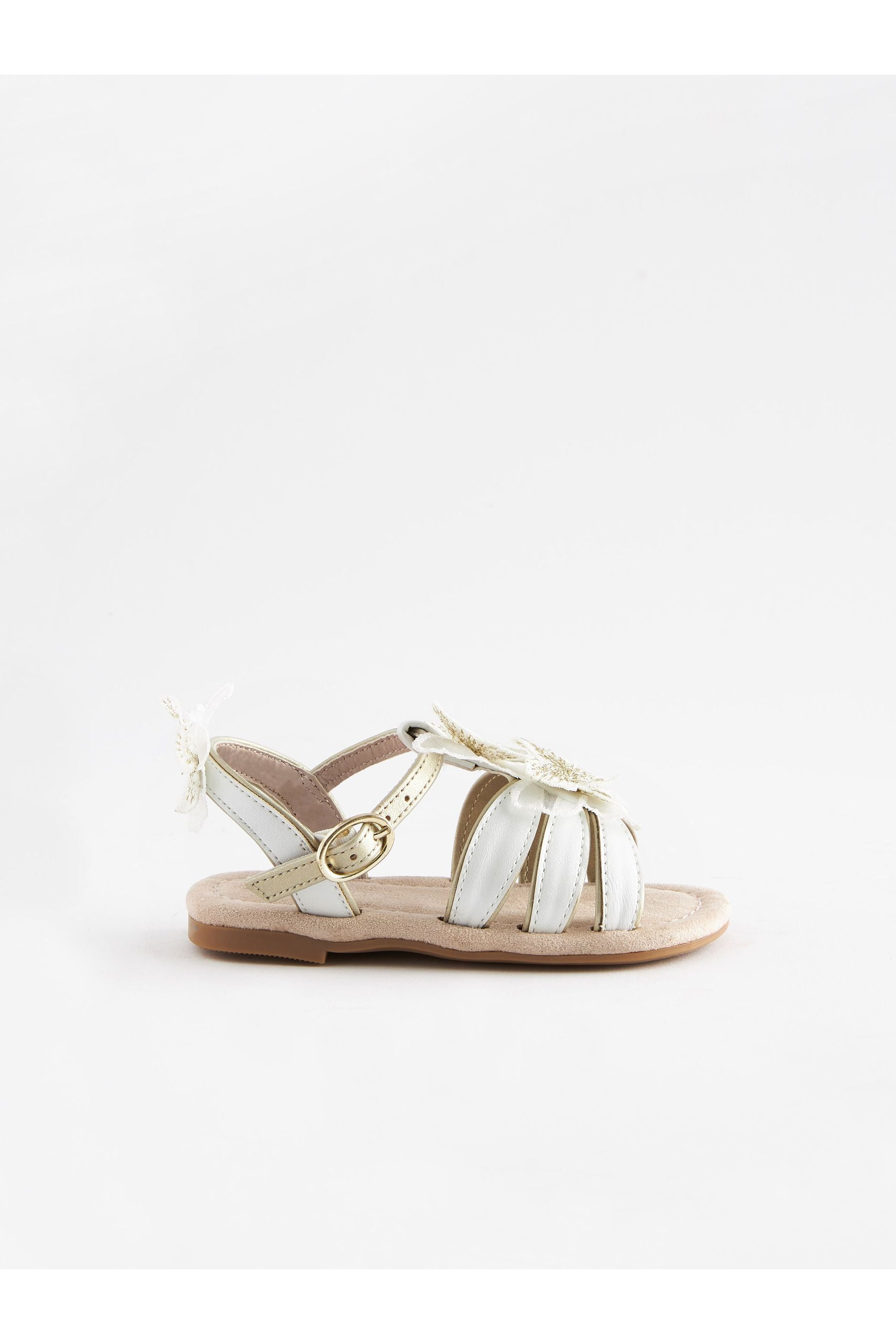 White Butterfly Sandals