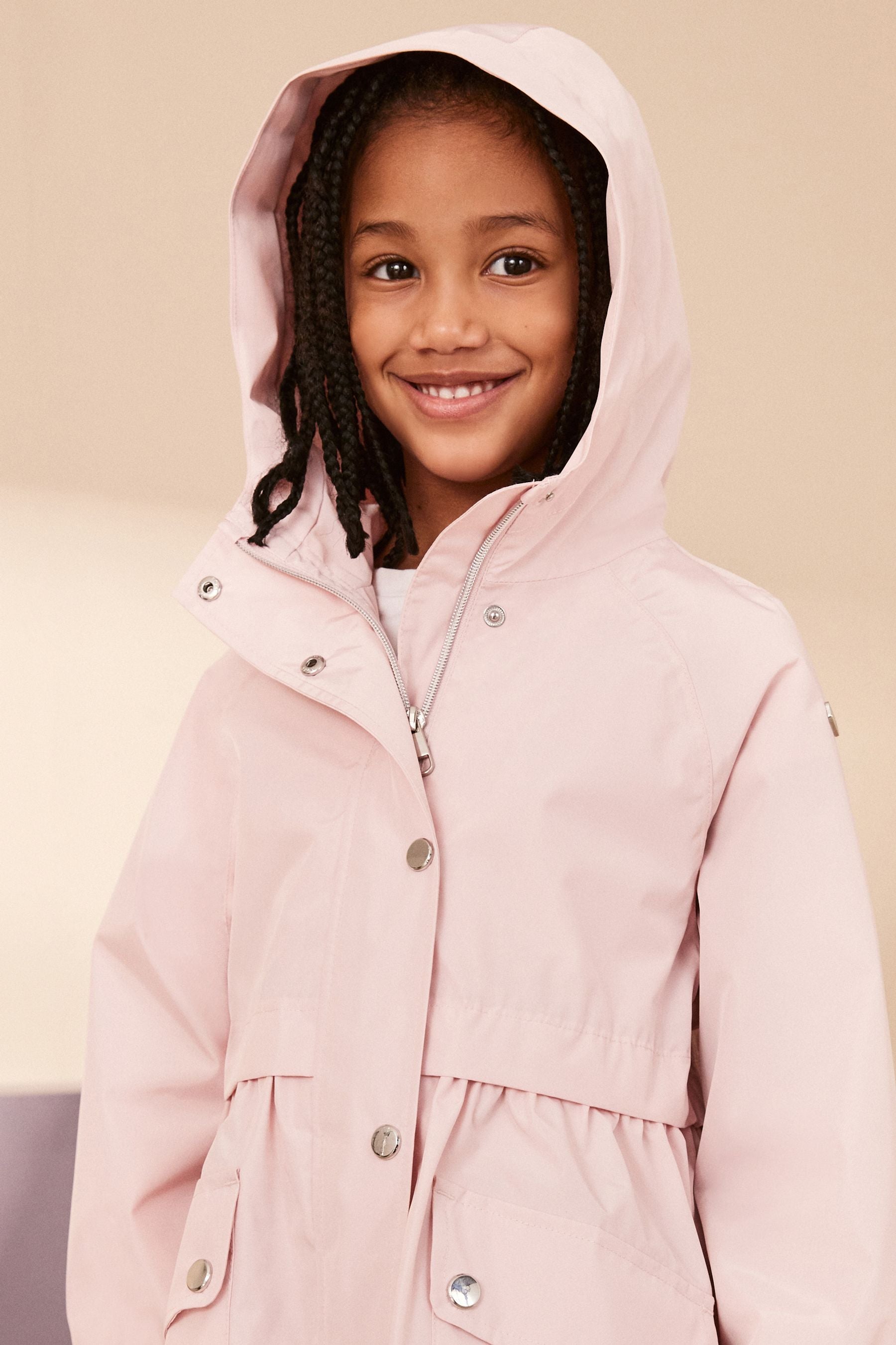 Pink Waterproof Cagoule Jacket (3-16yrs)