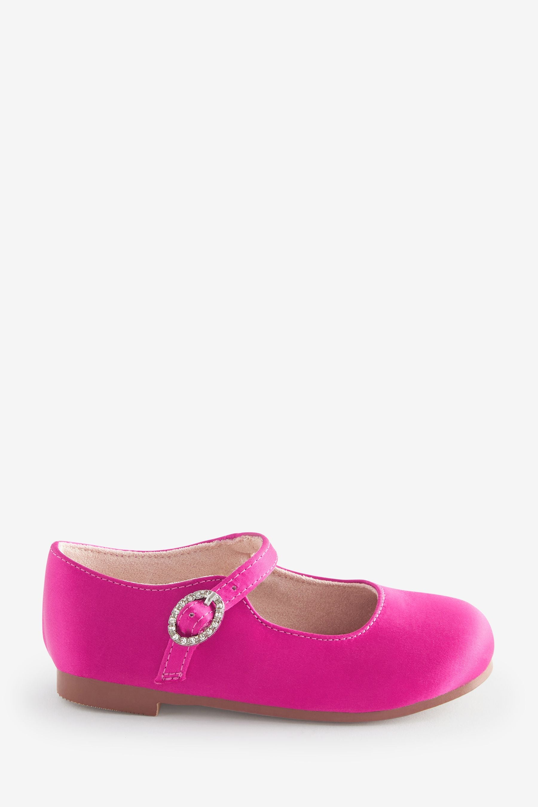 Hot Pink Bridesmaid Collection Mary Jane Occasion Shoes