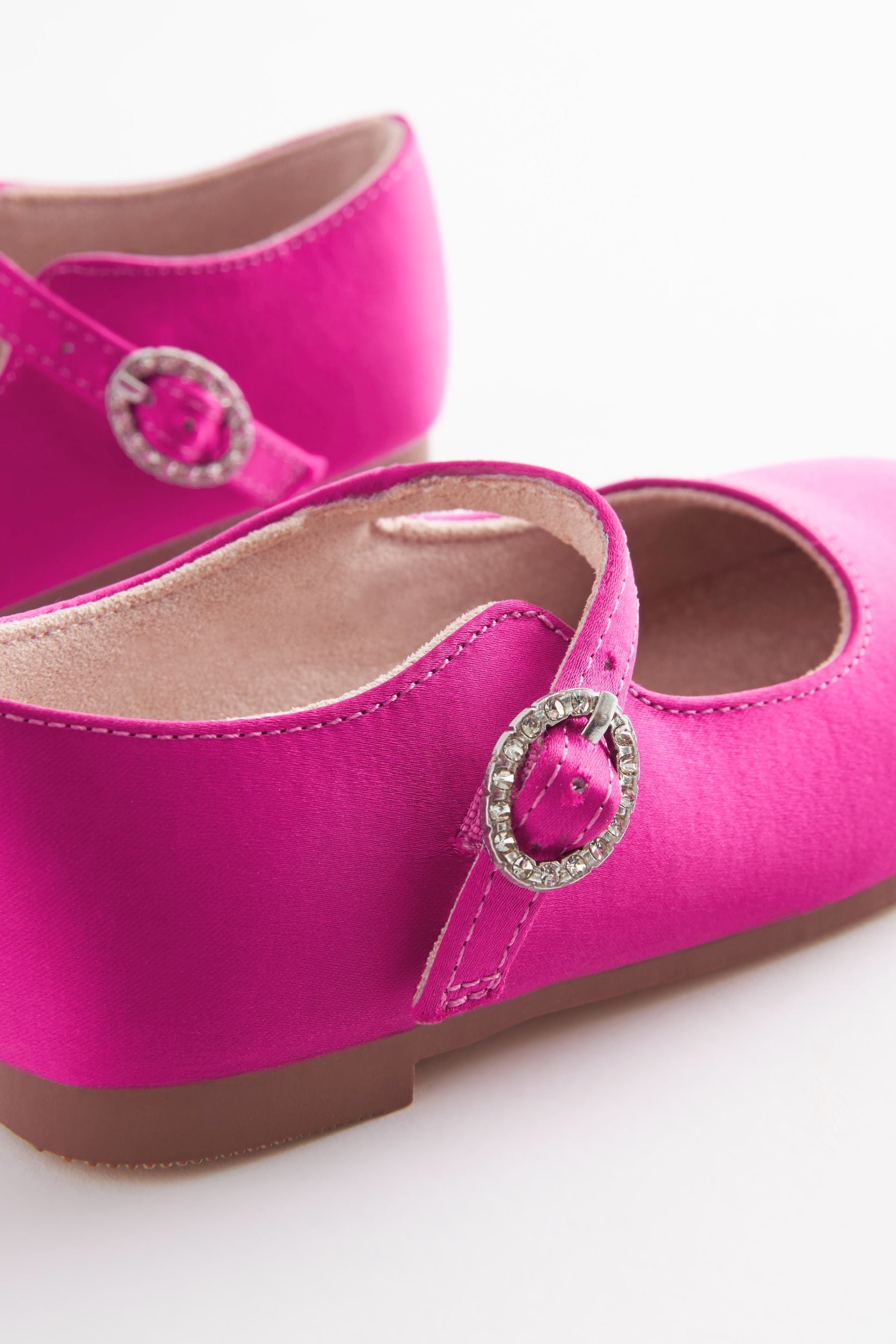 Hot Pink Bridesmaid Collection Mary Jane Occasion Shoes