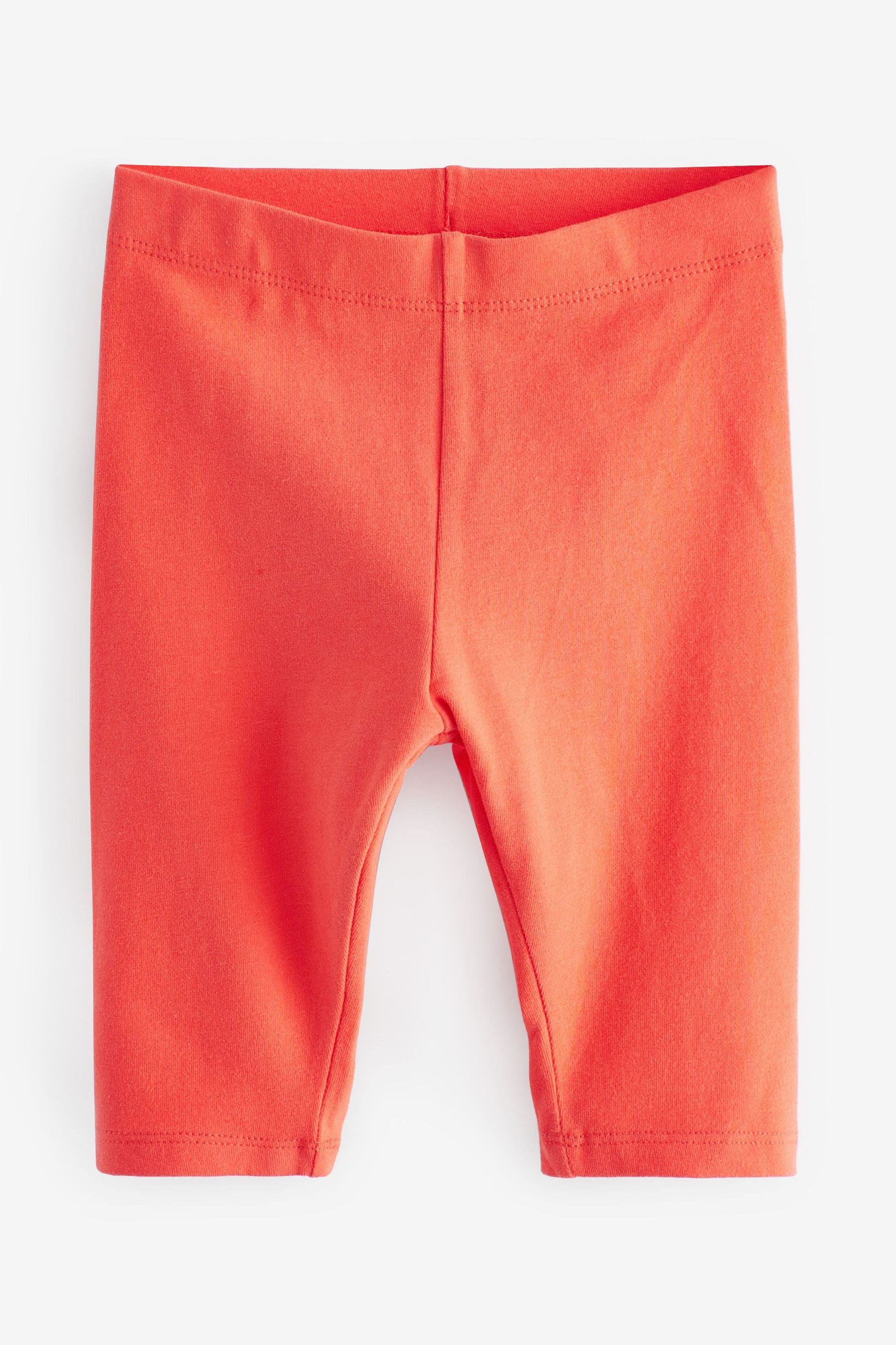 Orange Cropped Leggings (3mths-7yrs)