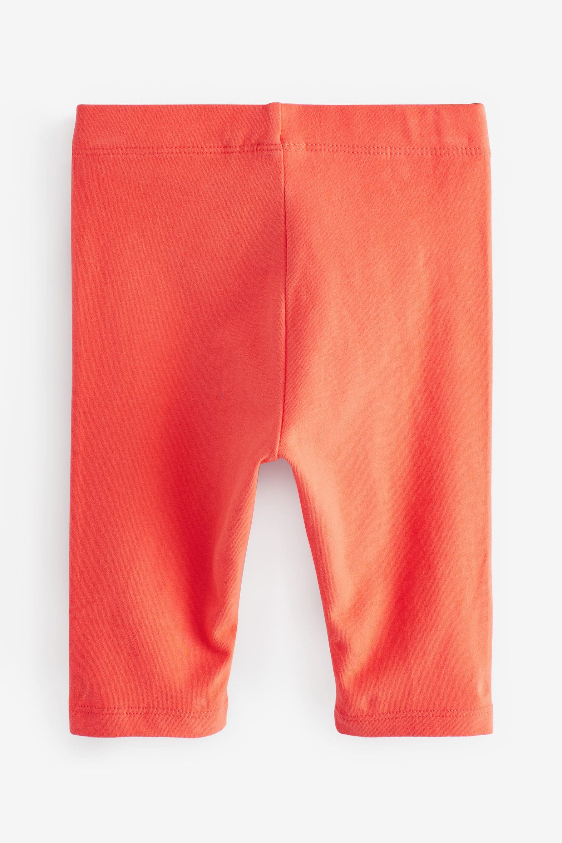 Orange Cropped Leggings (3mths-7yrs)