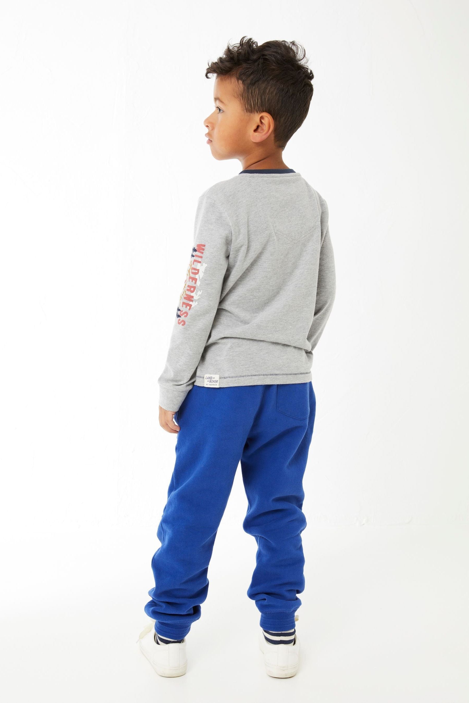 Blue FatFace Noah Knee Panel Joggers