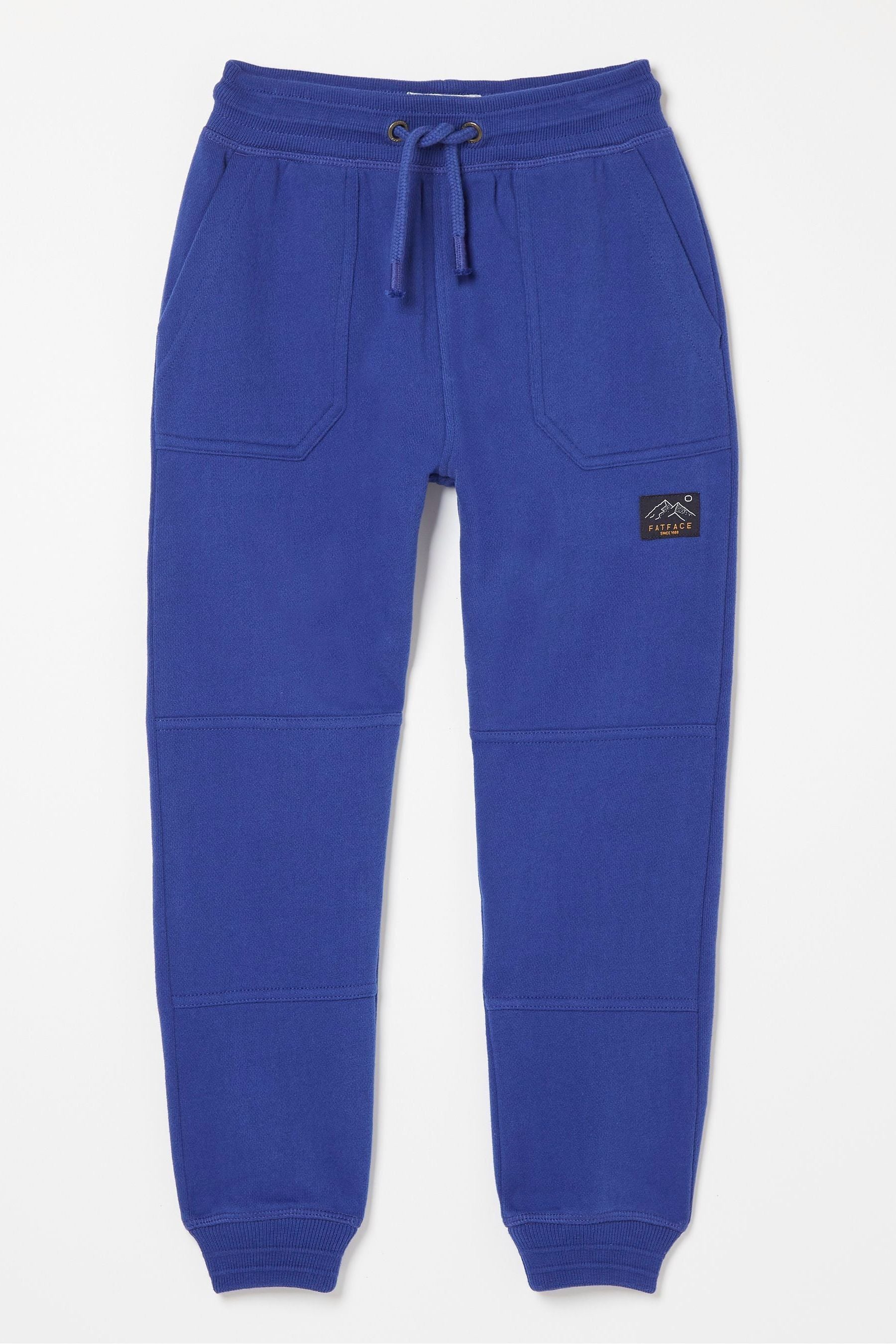 Blue FatFace Noah Knee Panel Joggers