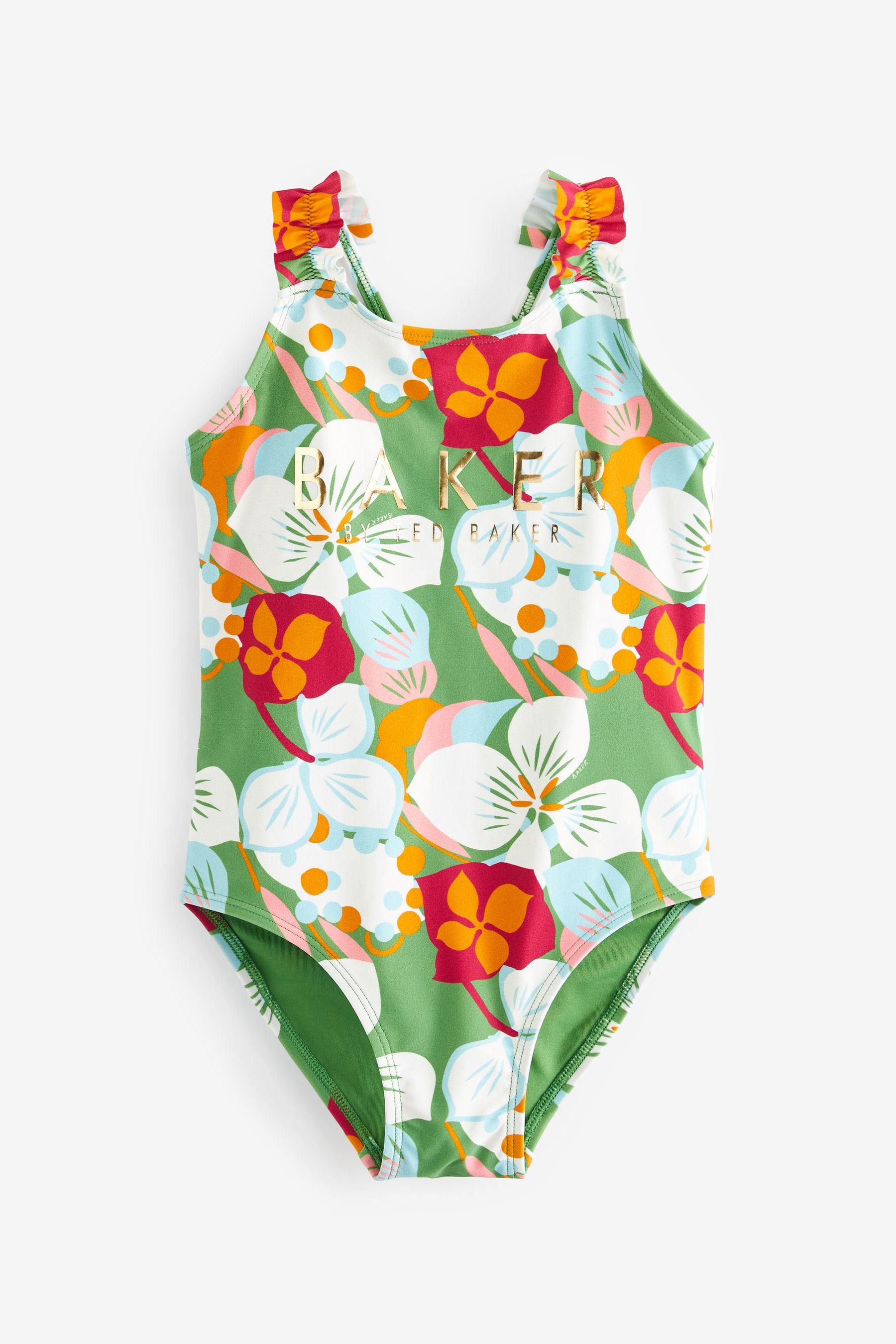 Green Baker by Ted Baker Green Printed Swimsuit