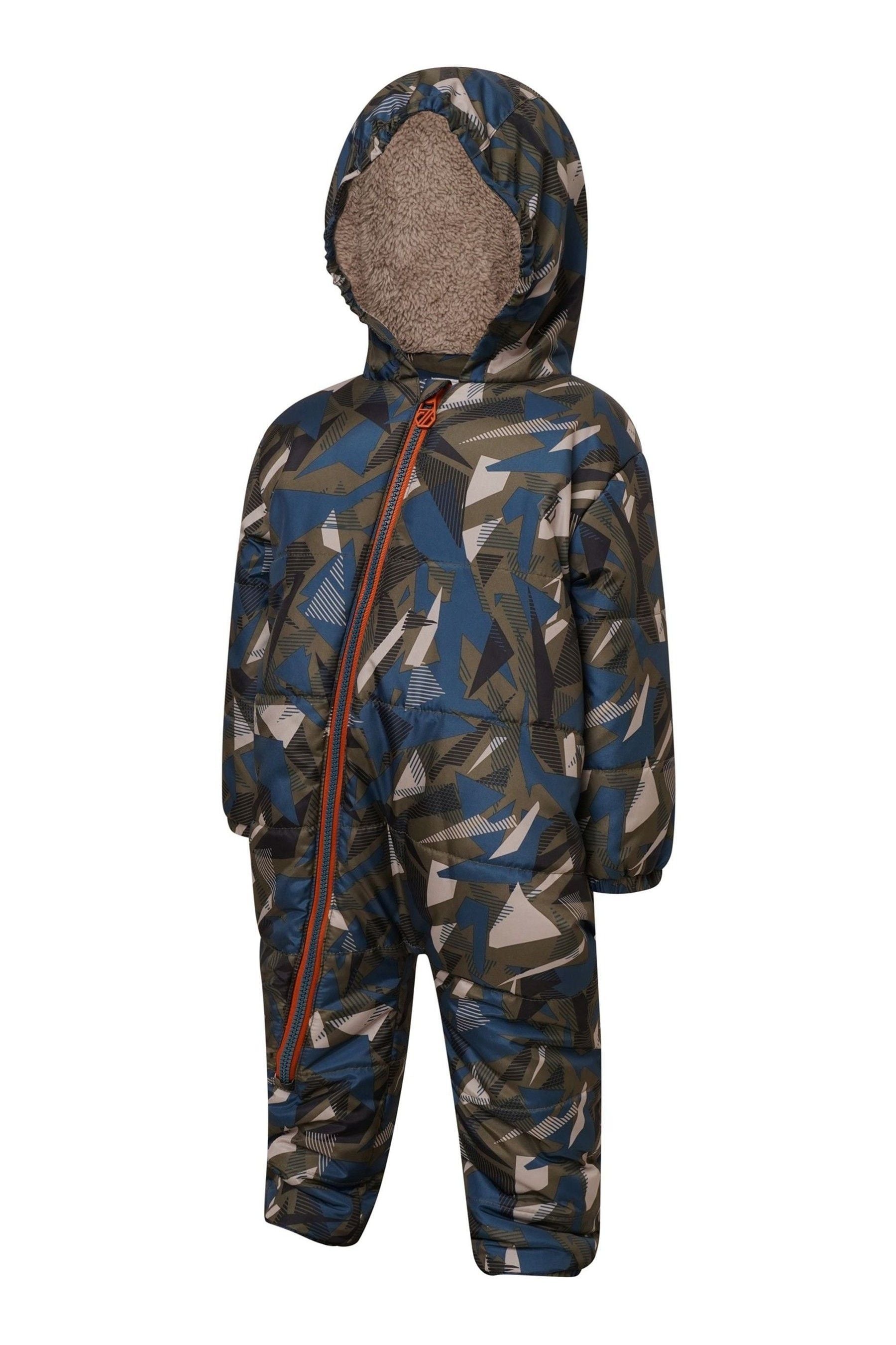 Khaki Green Dare 2b x Next Kids Toboggan Waterproof Snowsuit