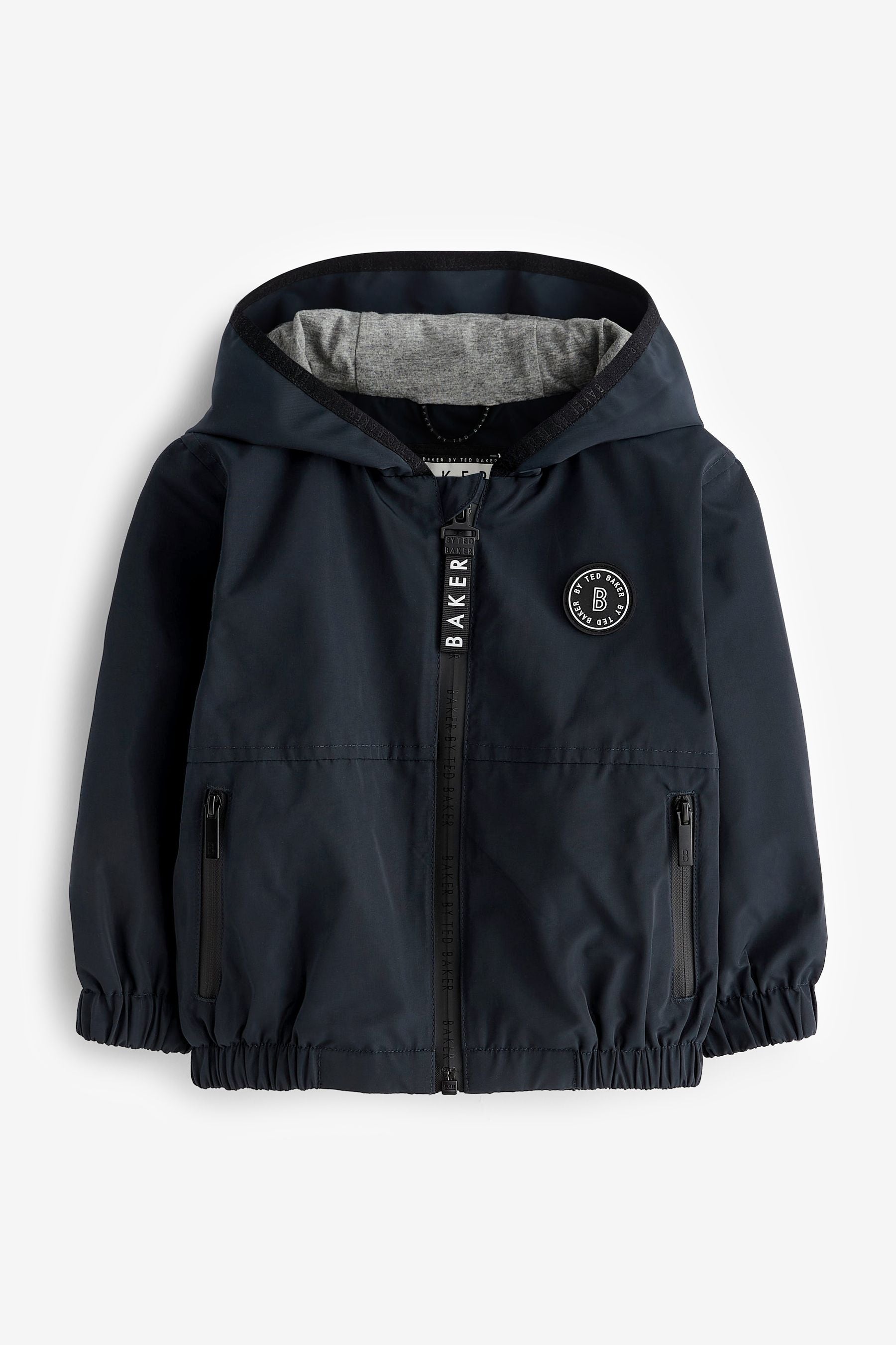 Navy Shower Resistant Navy Casual Jacket