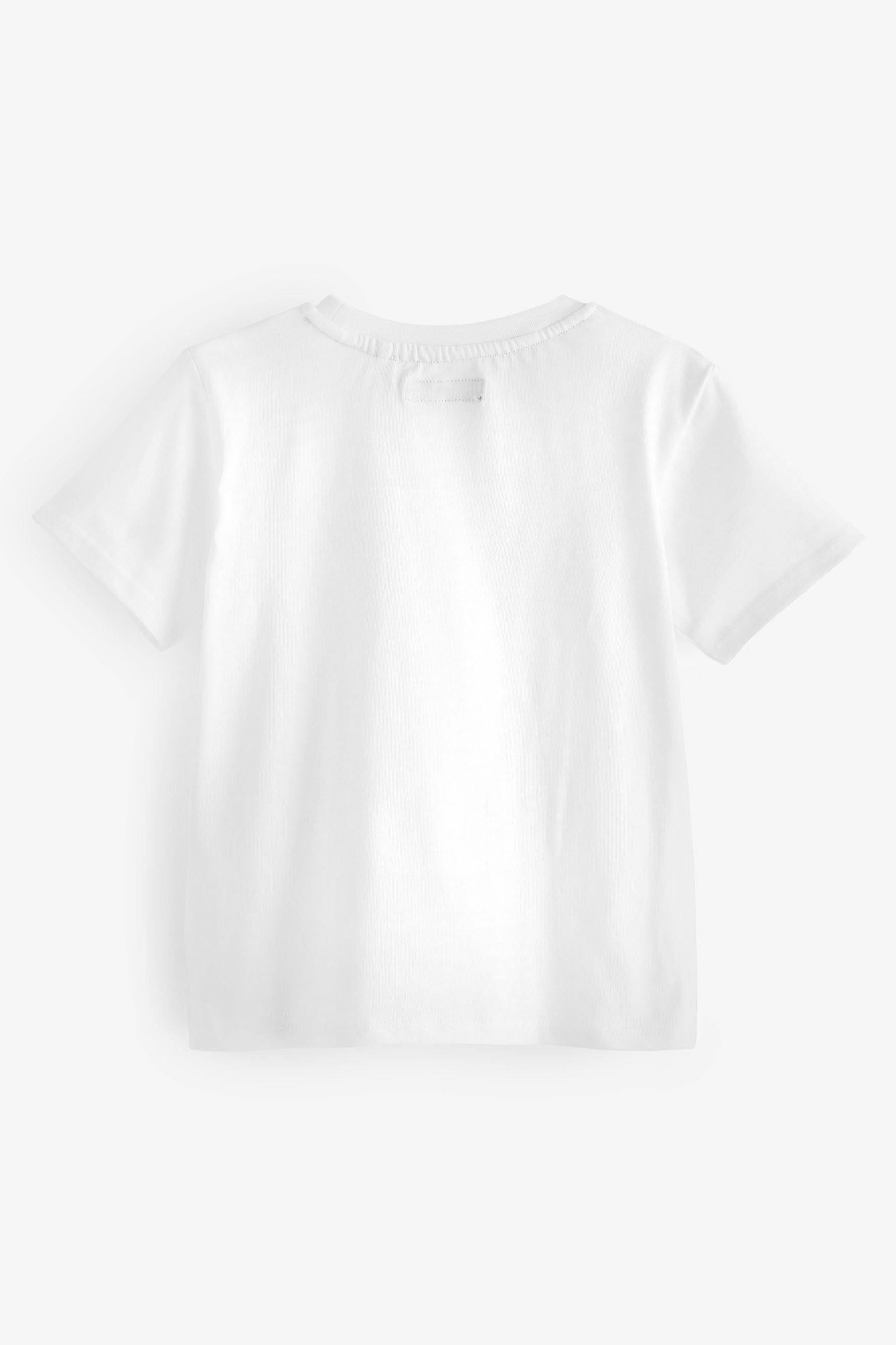 Baker by Ted Baker White Graphic Short Sleeve T-Shirt