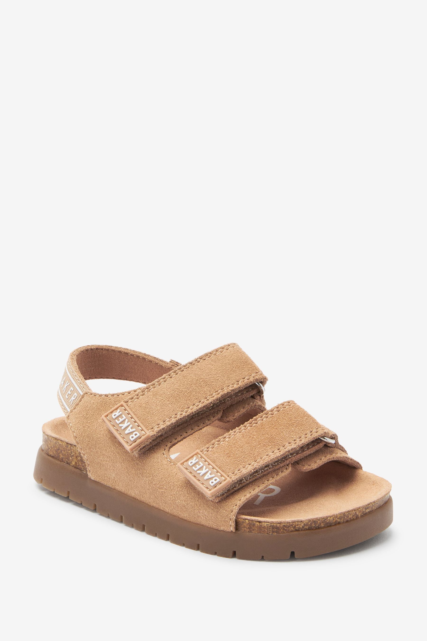 Brown Baker by Ted Baker Brown Footbed Sandals