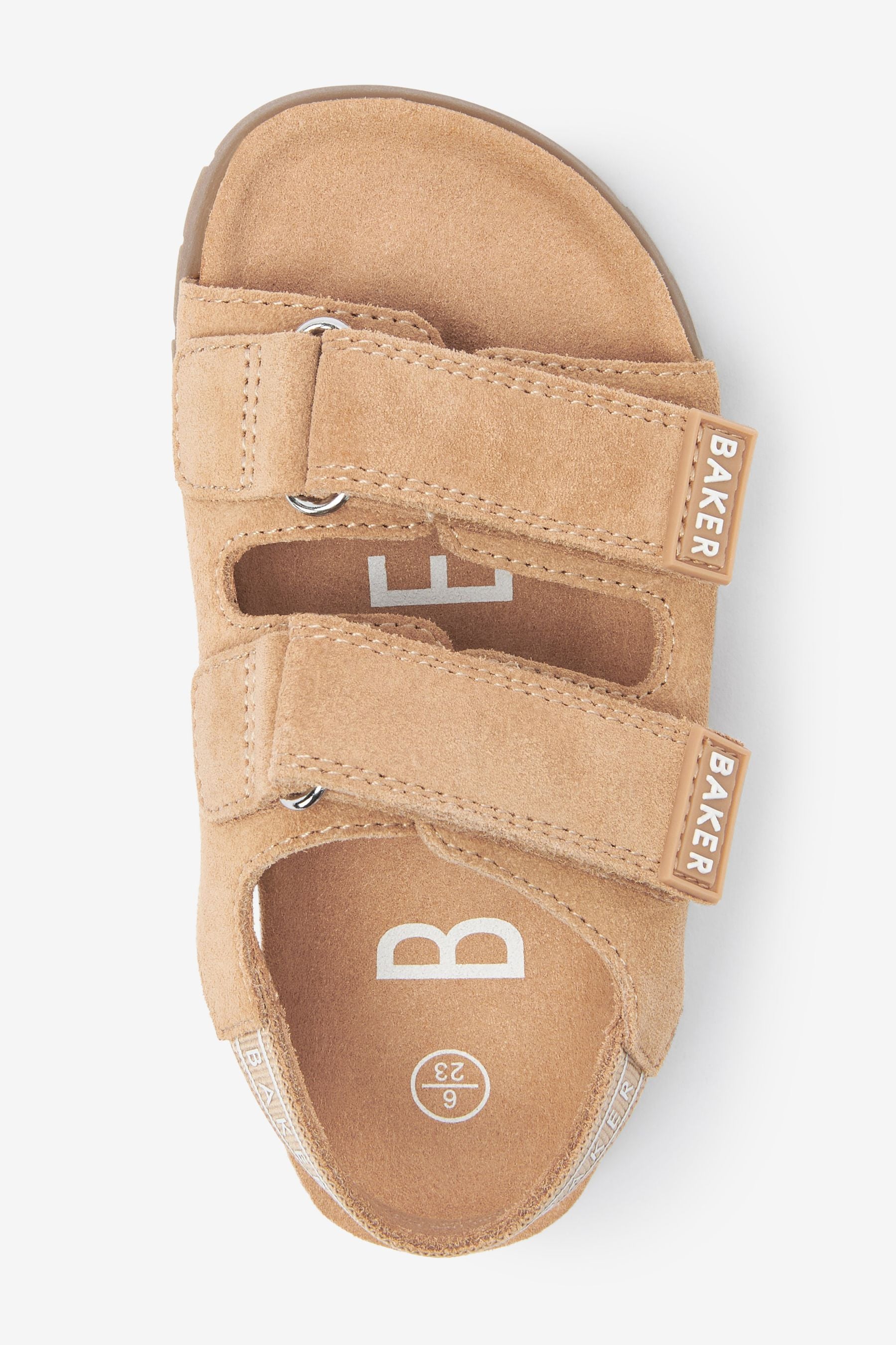 Brown Baker by Ted Baker Brown Footbed Sandals