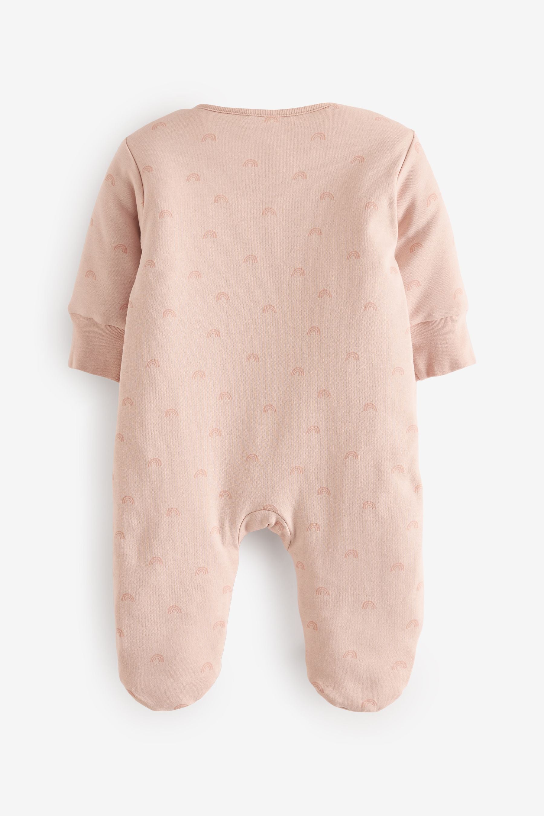 Pink 2.5 Tog Wadded Single Sleepsuit