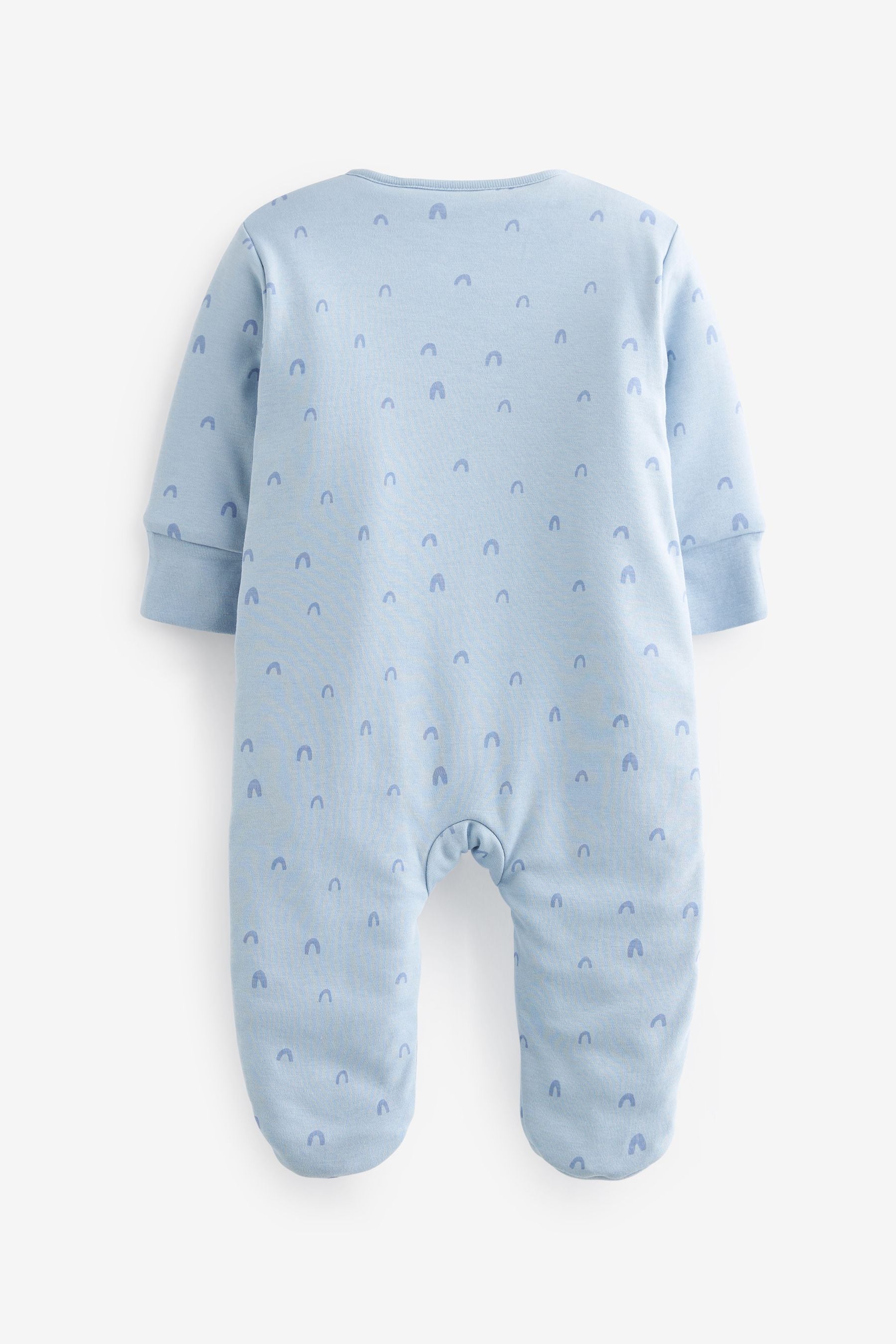 Blue 2.5 Tog Wadded Single Sleepsuit