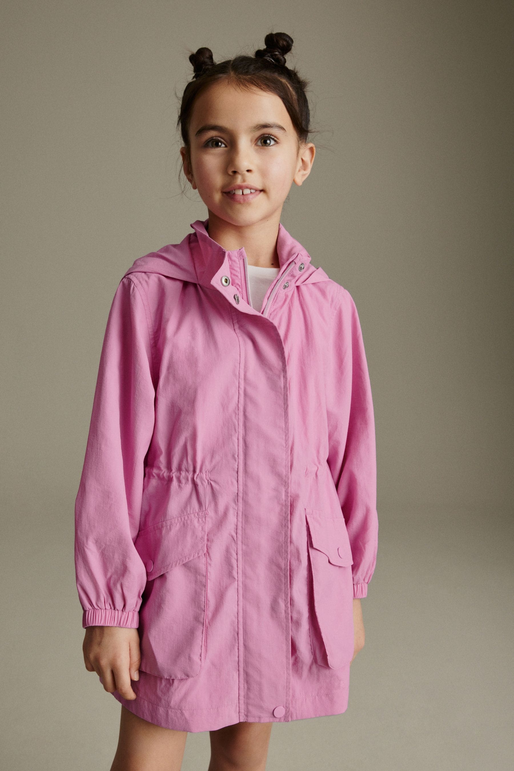 Pink Shower Resistant Cagoule (3-16yrs)