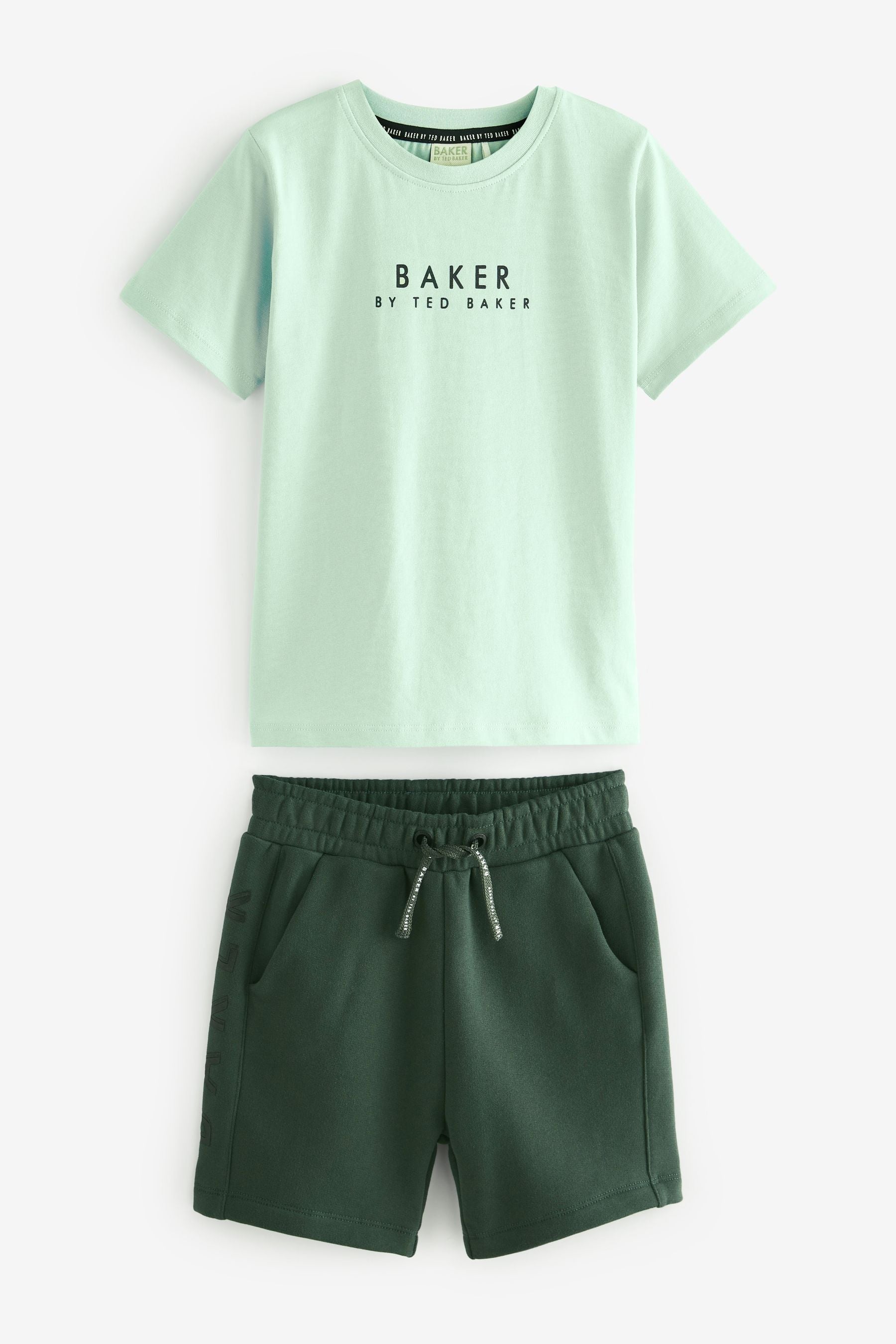 Green Baker by Ted Baker T-Shirt and Sweat Short Set