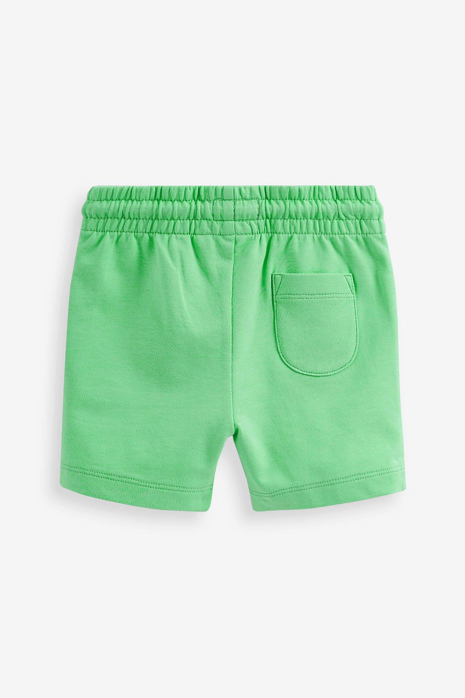 Bright Green Jersey Shorts (3mths-7yrs)