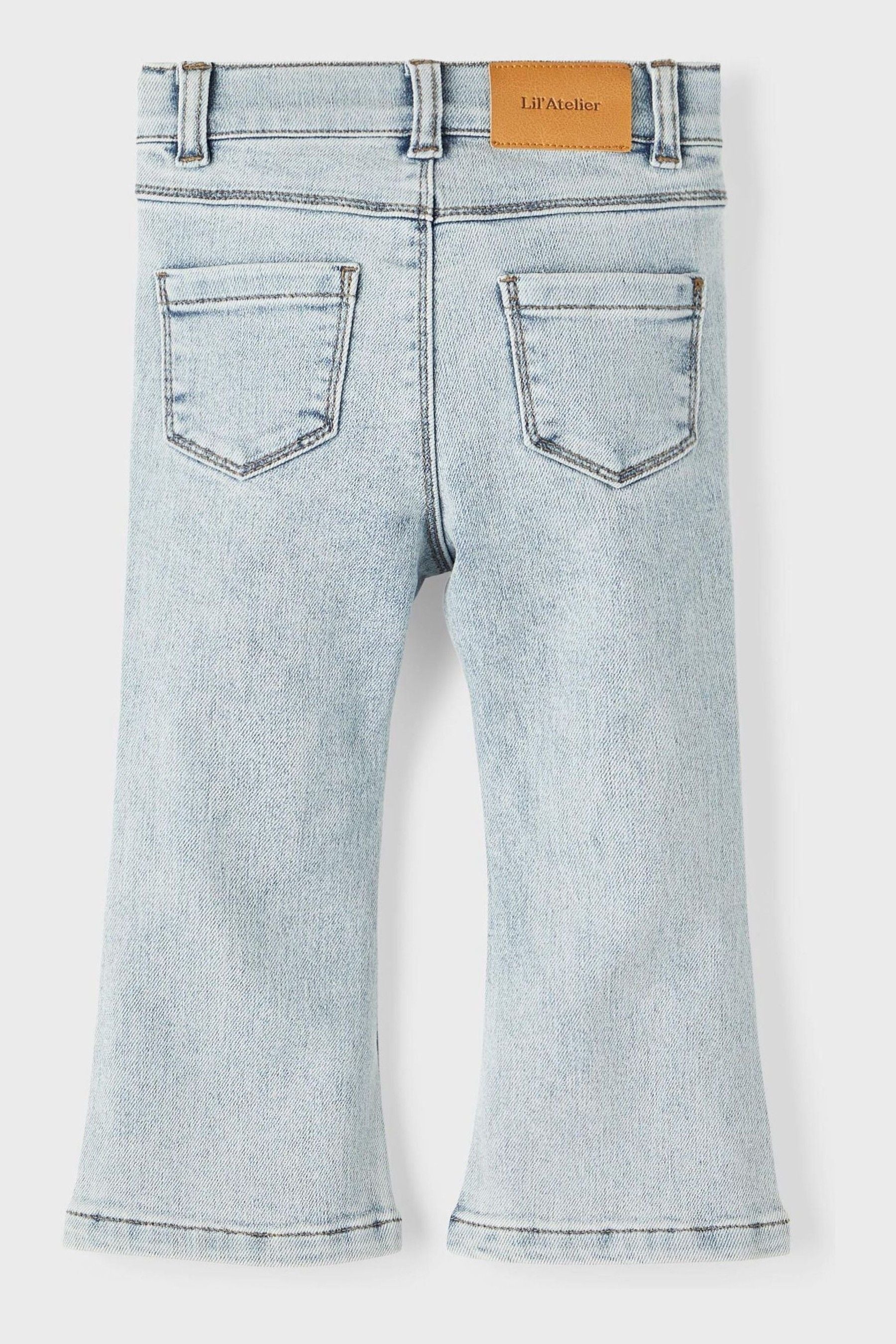 Blue Lil Atelier Denim Bootcut Jeans