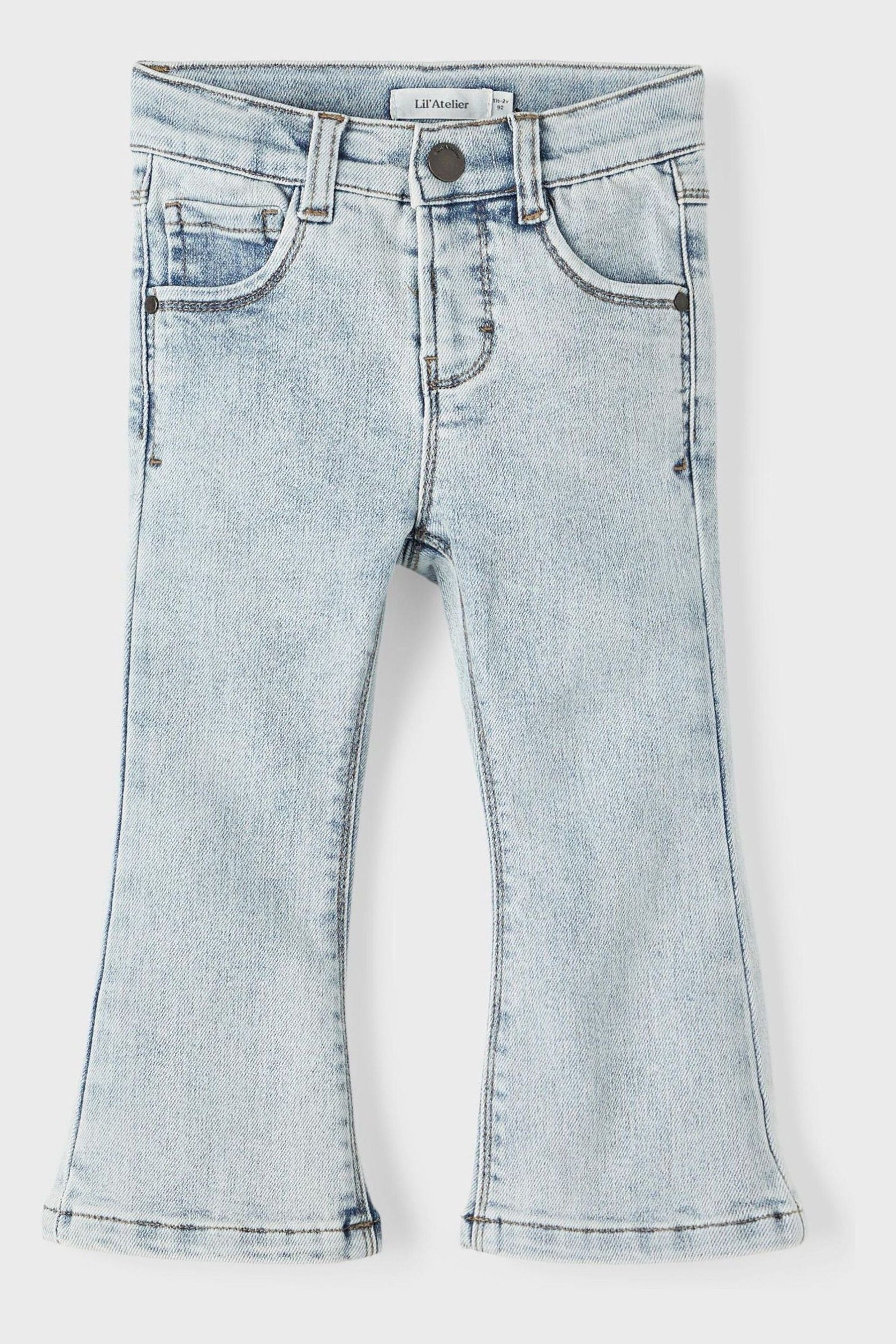 Blue Lil Atelier Denim Bootcut Jeans