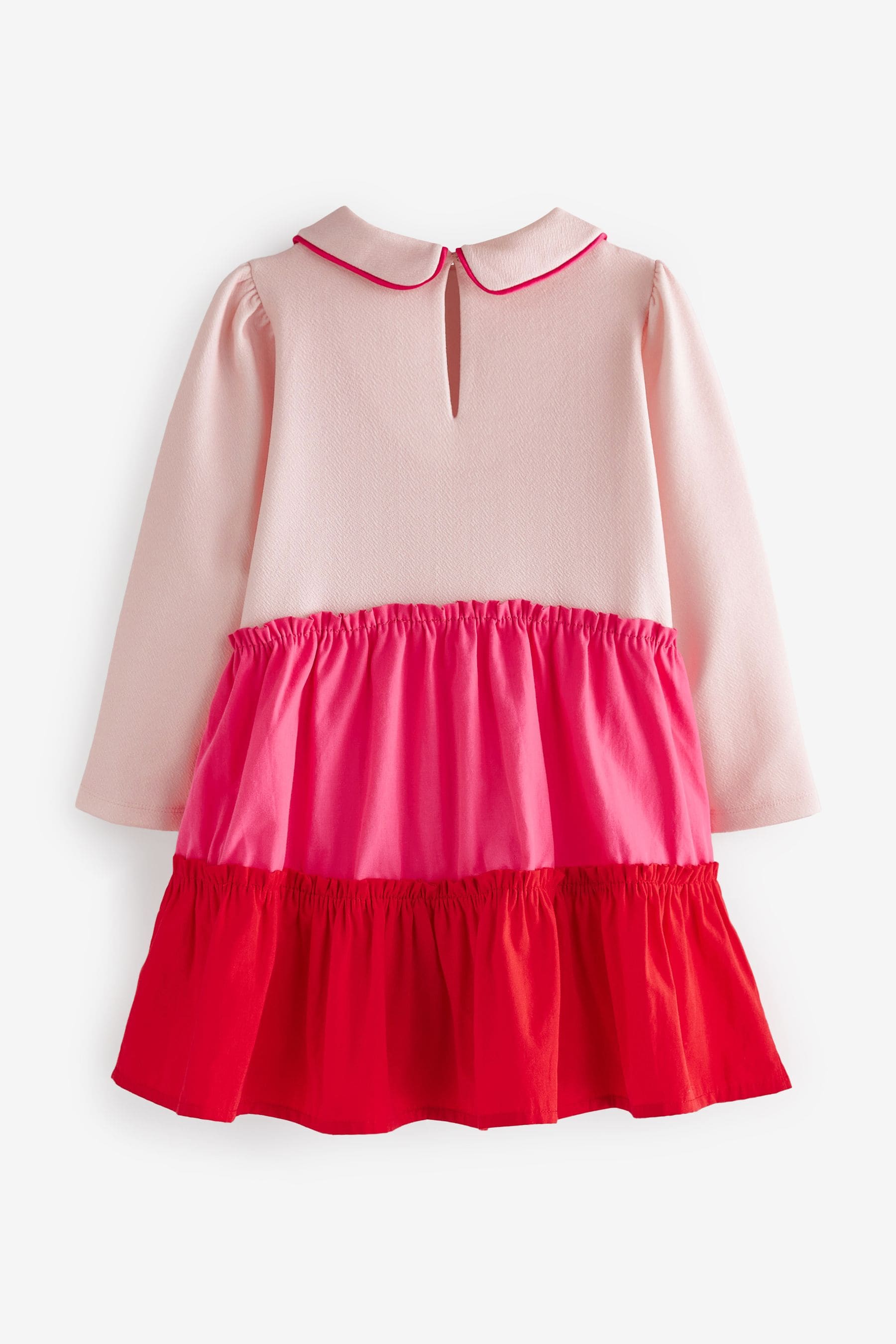 Pink/Red Baker by Ted Baker Pink & Red Colourblock Dress