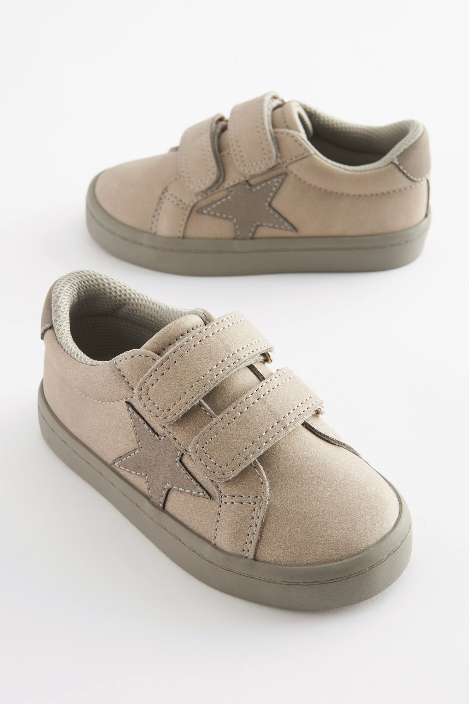 Neutral Star Touch Fastening Trainers