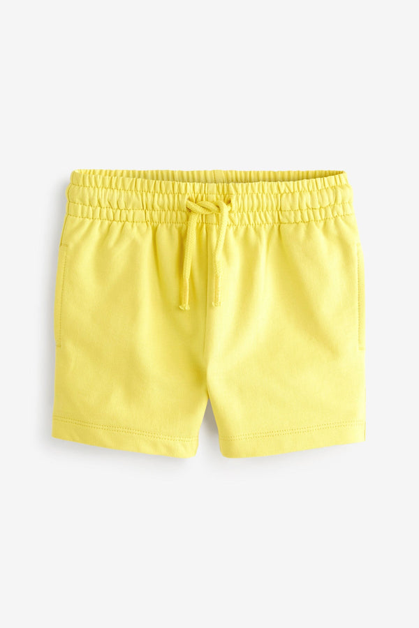 Bright Yellow Jersey Shorts (3mths-7yrs)