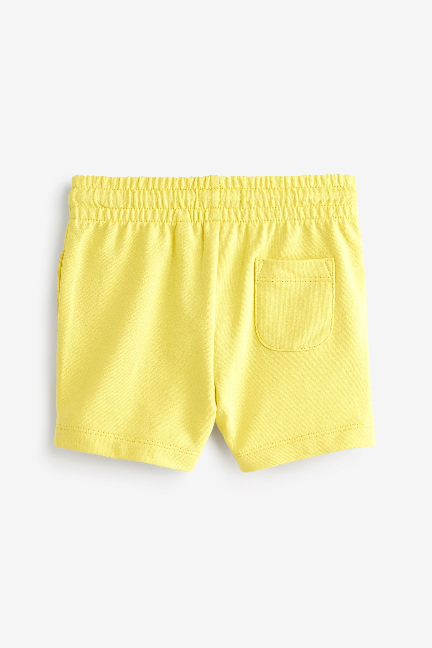 Bright Yellow Jersey Shorts (3mths-7yrs)