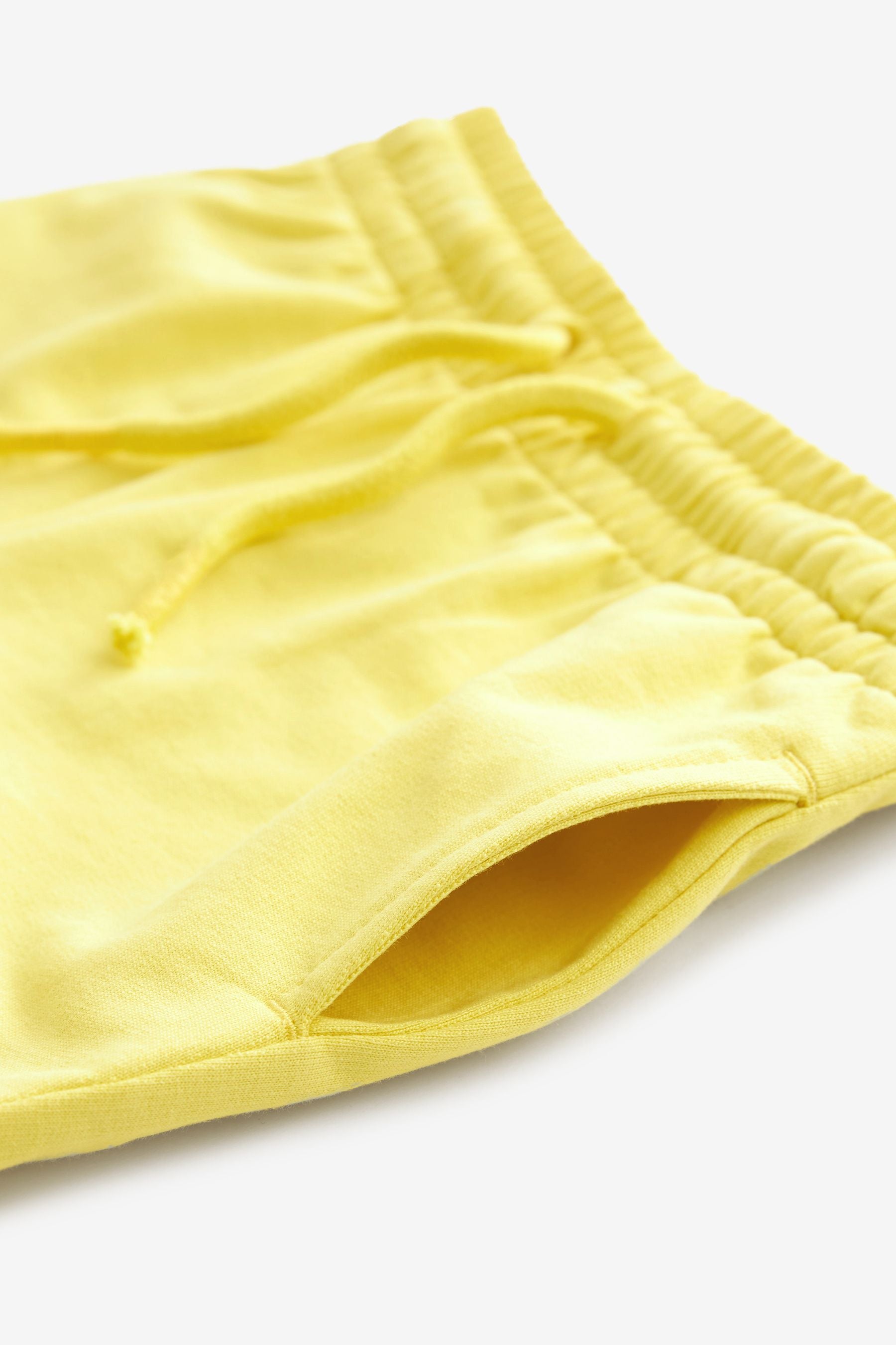 Bright Yellow Jersey Shorts (3mths-7yrs)