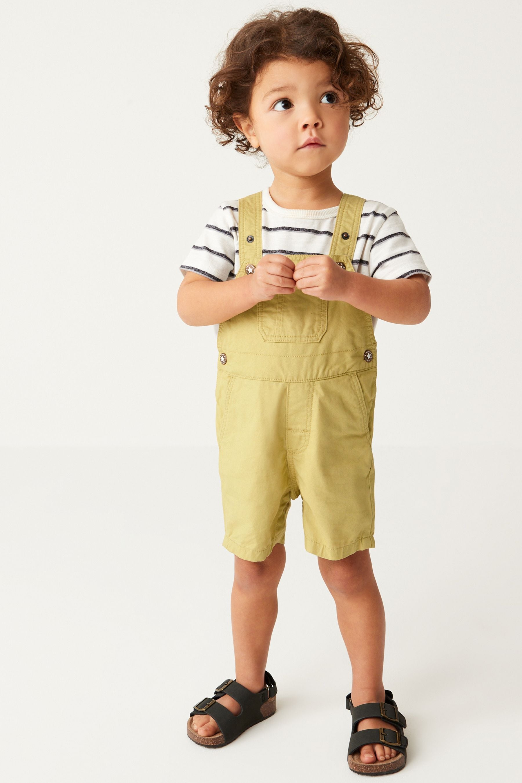 Ochre Yellow Dungaree (3mths-7yrs)