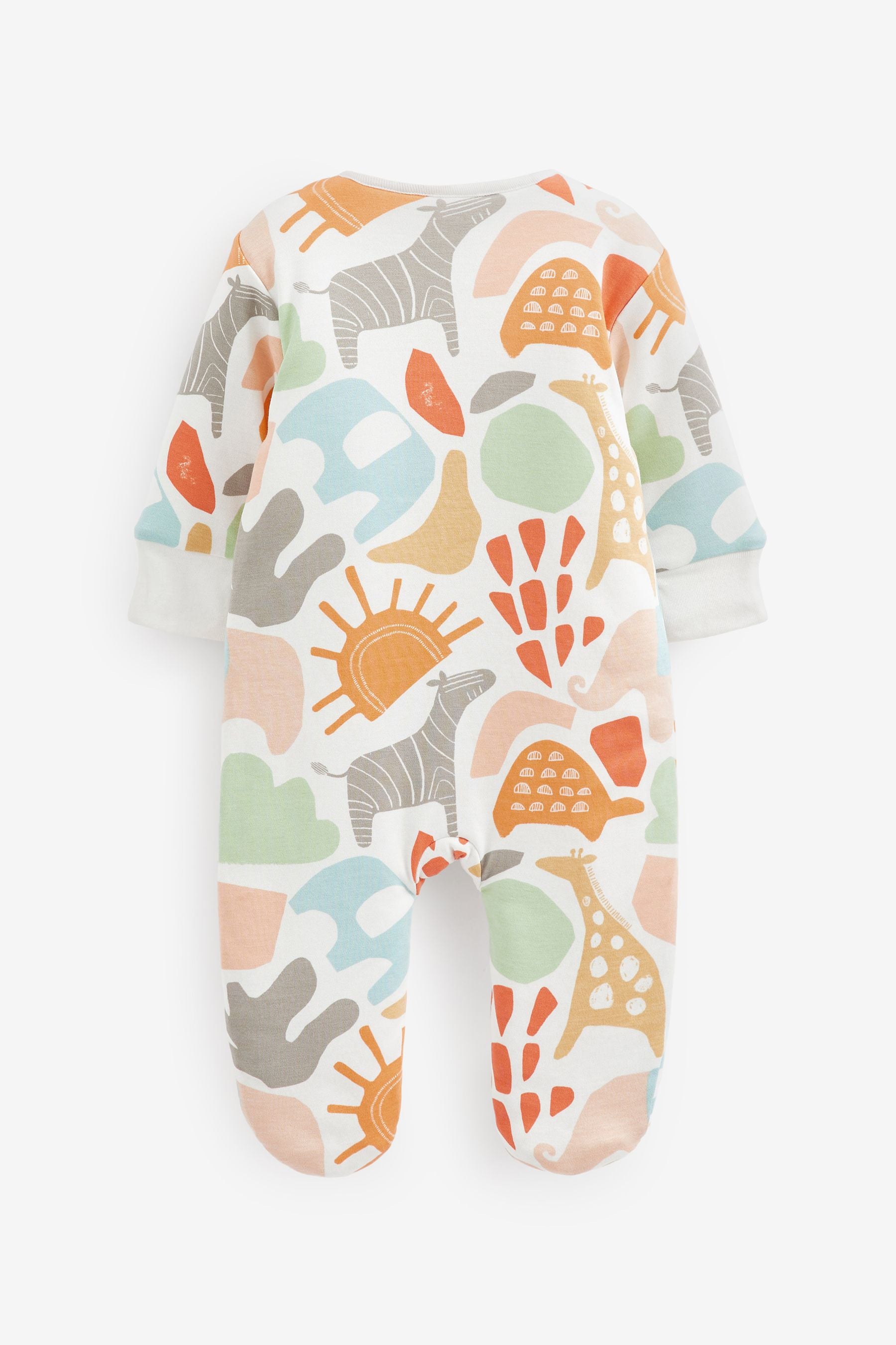 Scandi Animals 2.5 Tog Wadded Single Sleepsuit