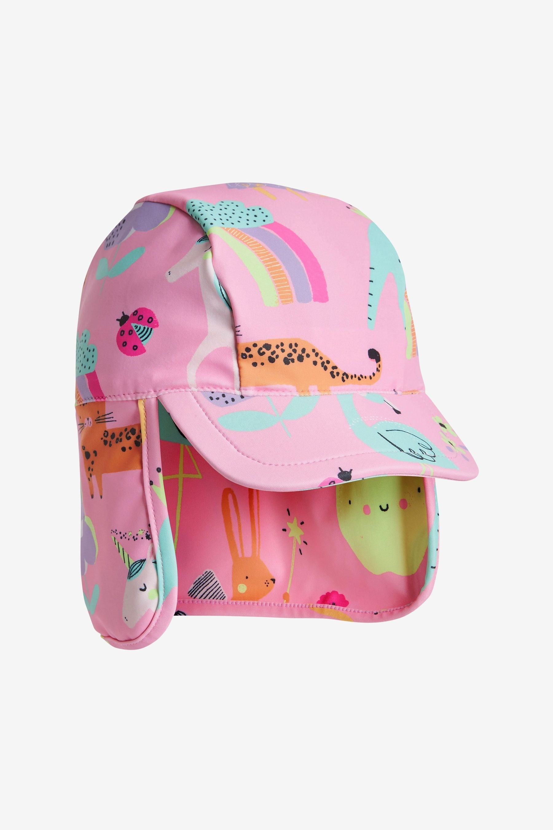 Pink Unicorn Swim Legionnaire Cap (3mths-10yrs)