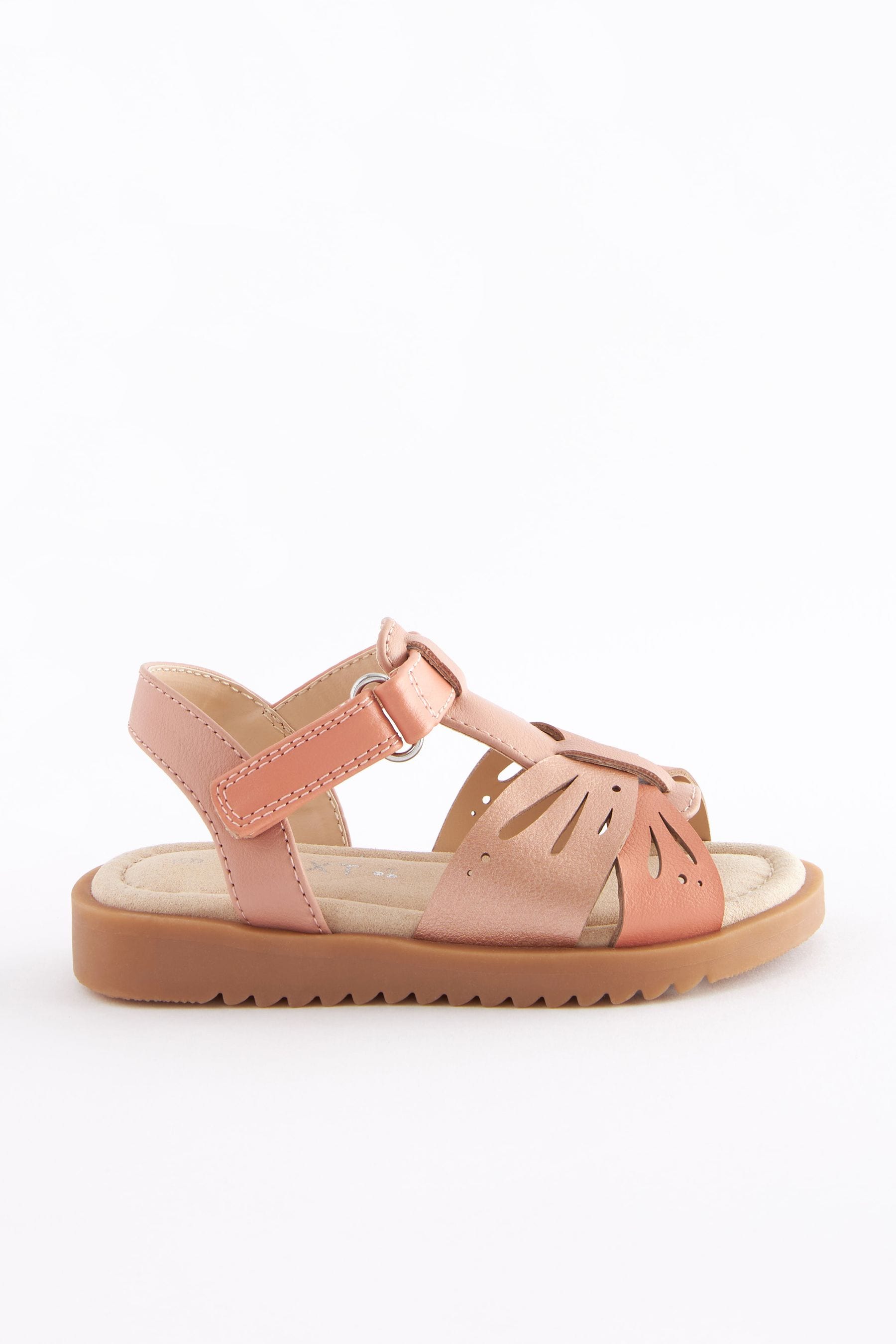 Rose Gold Butterfly Sandals