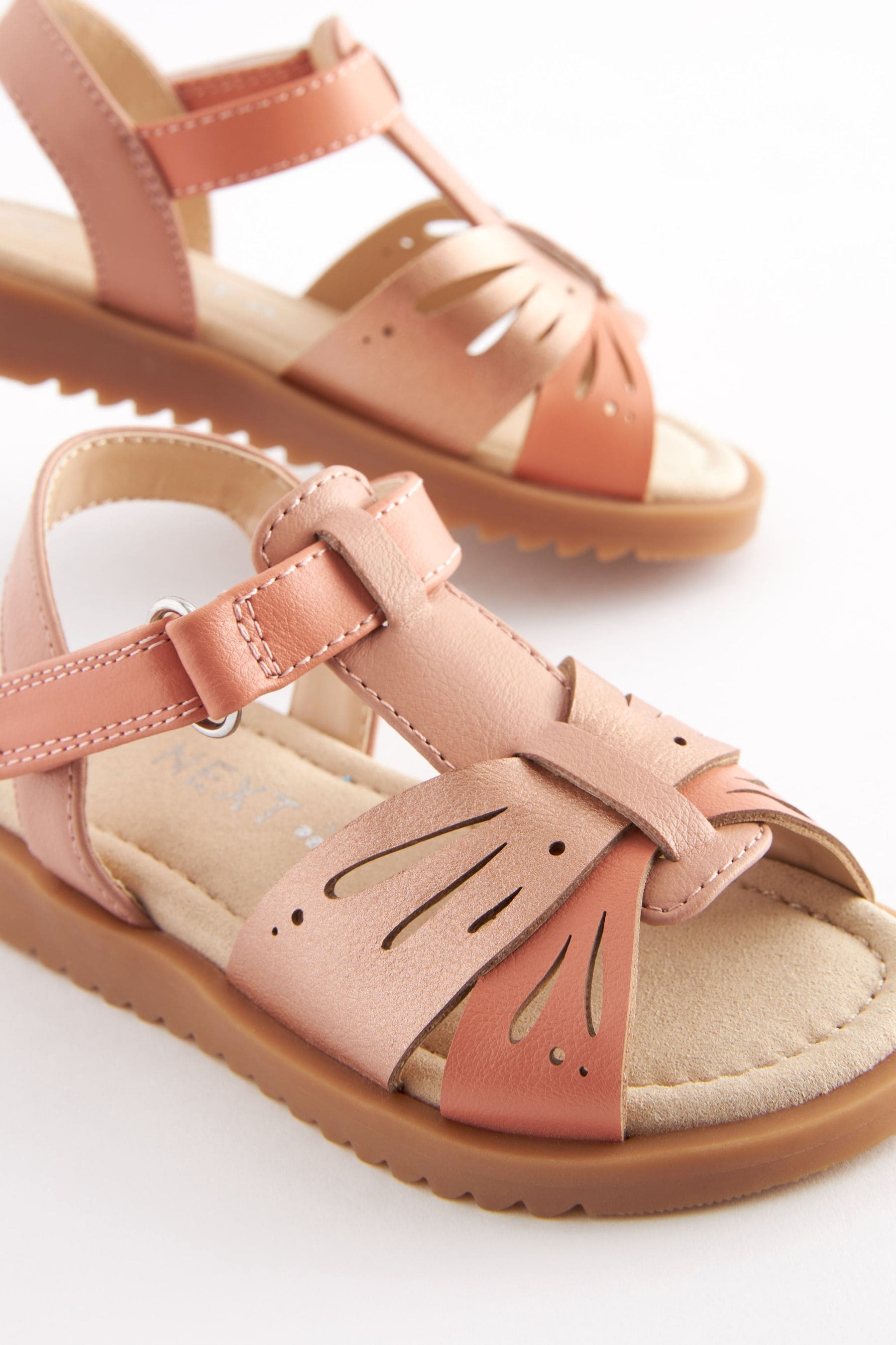 Rose Gold Butterfly Sandals