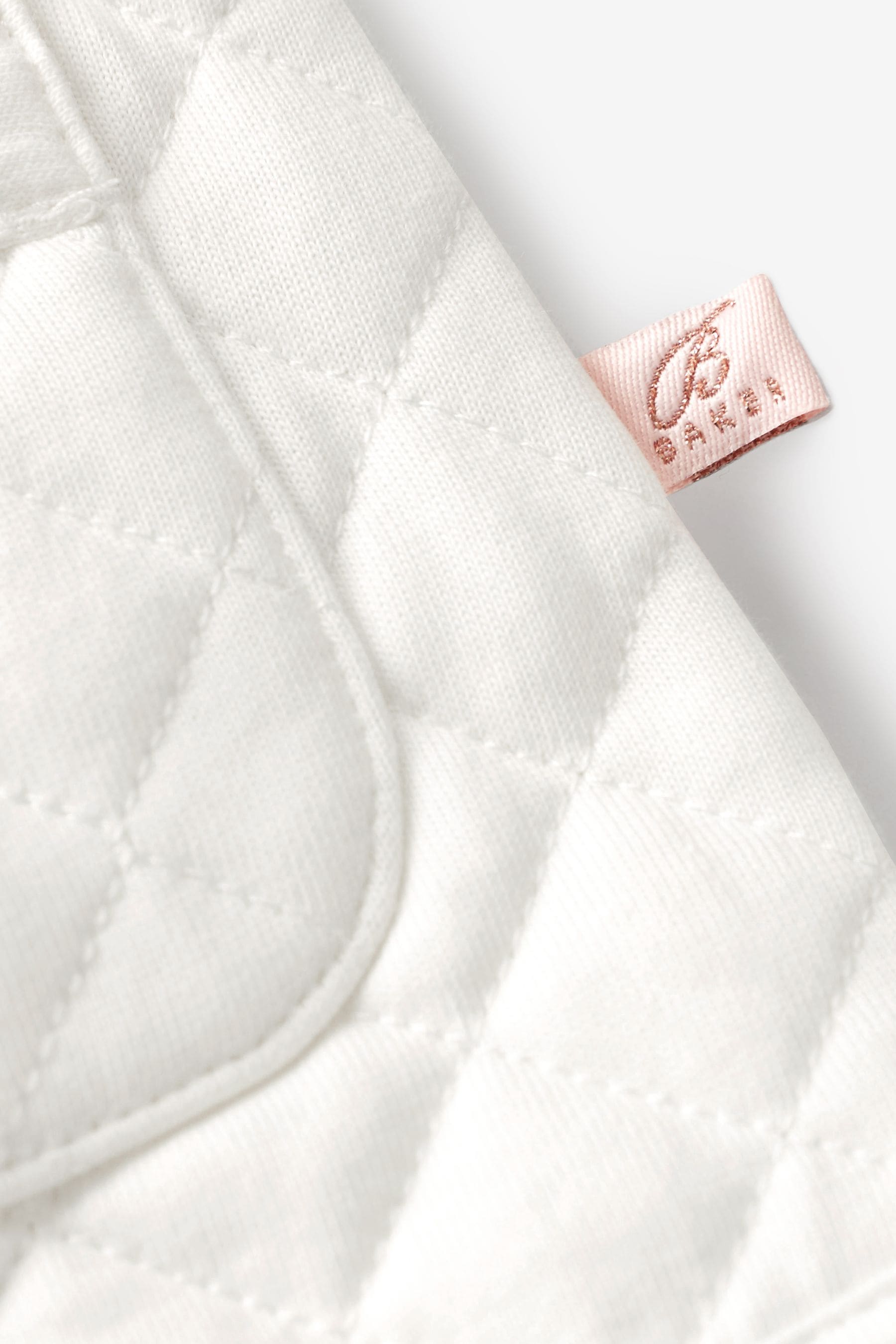 White Baker by Ted Baker White Quilted Jacket