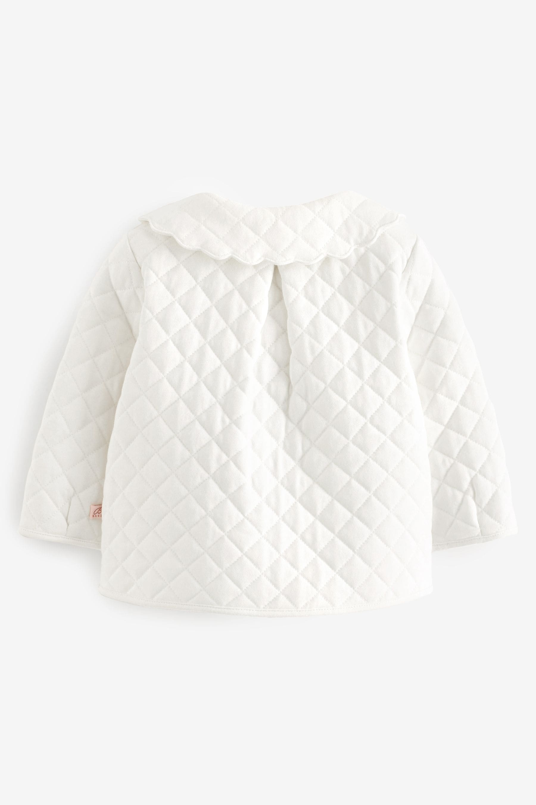 White Baker by Ted Baker White Quilted Jacket