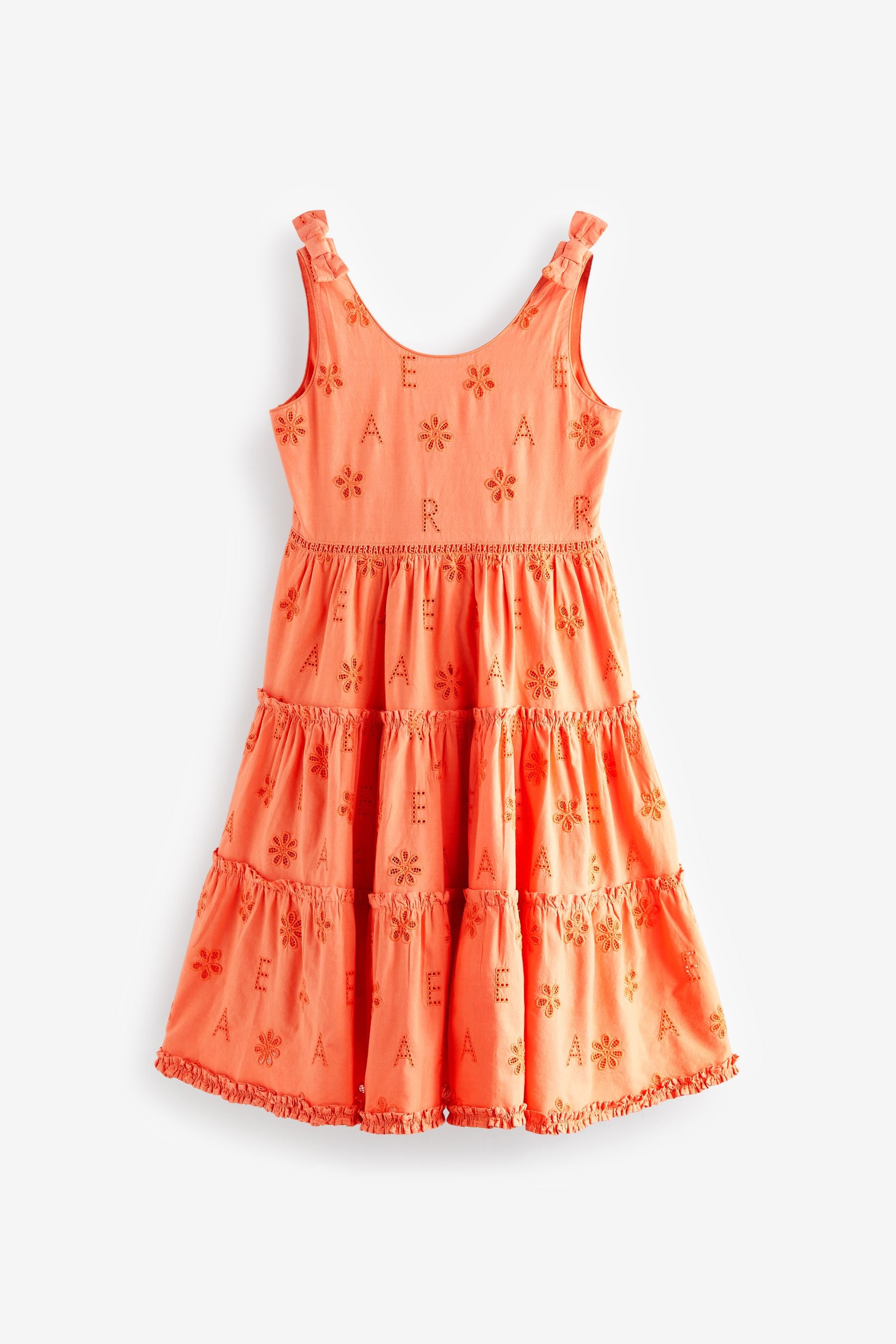 Orange Baker by Ted Baker Broderie Dress