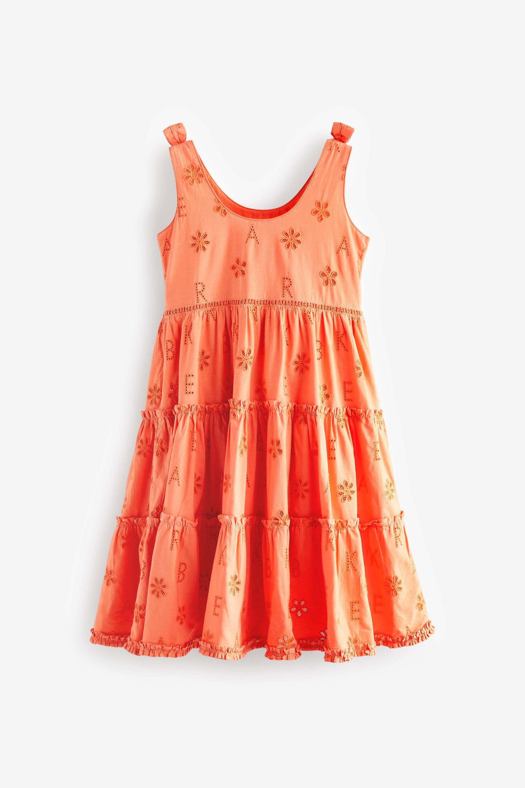 Orange Baker by Ted Baker Broderie Dress