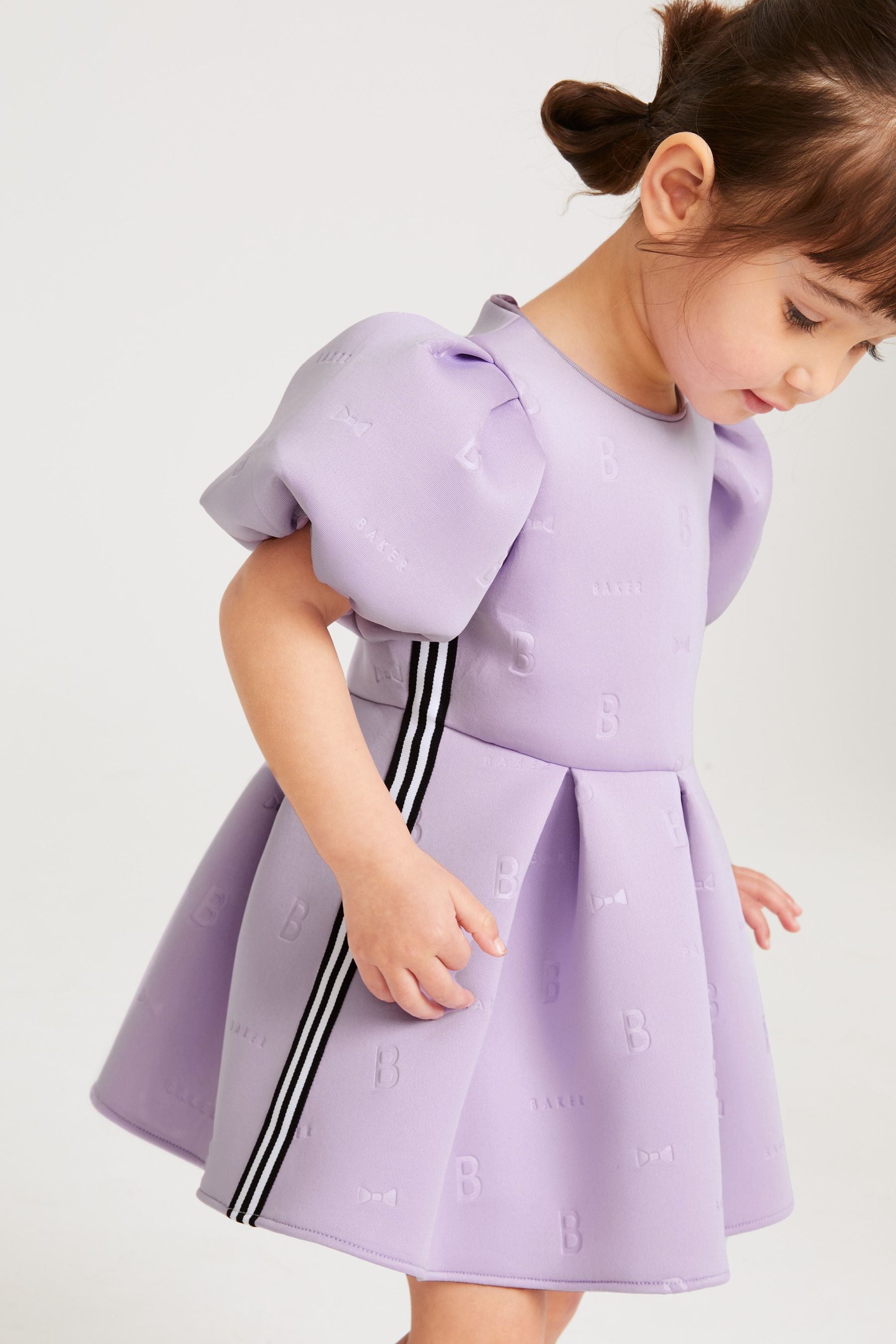 Lilac Purple Baker by Ted Baker Scuba Dress