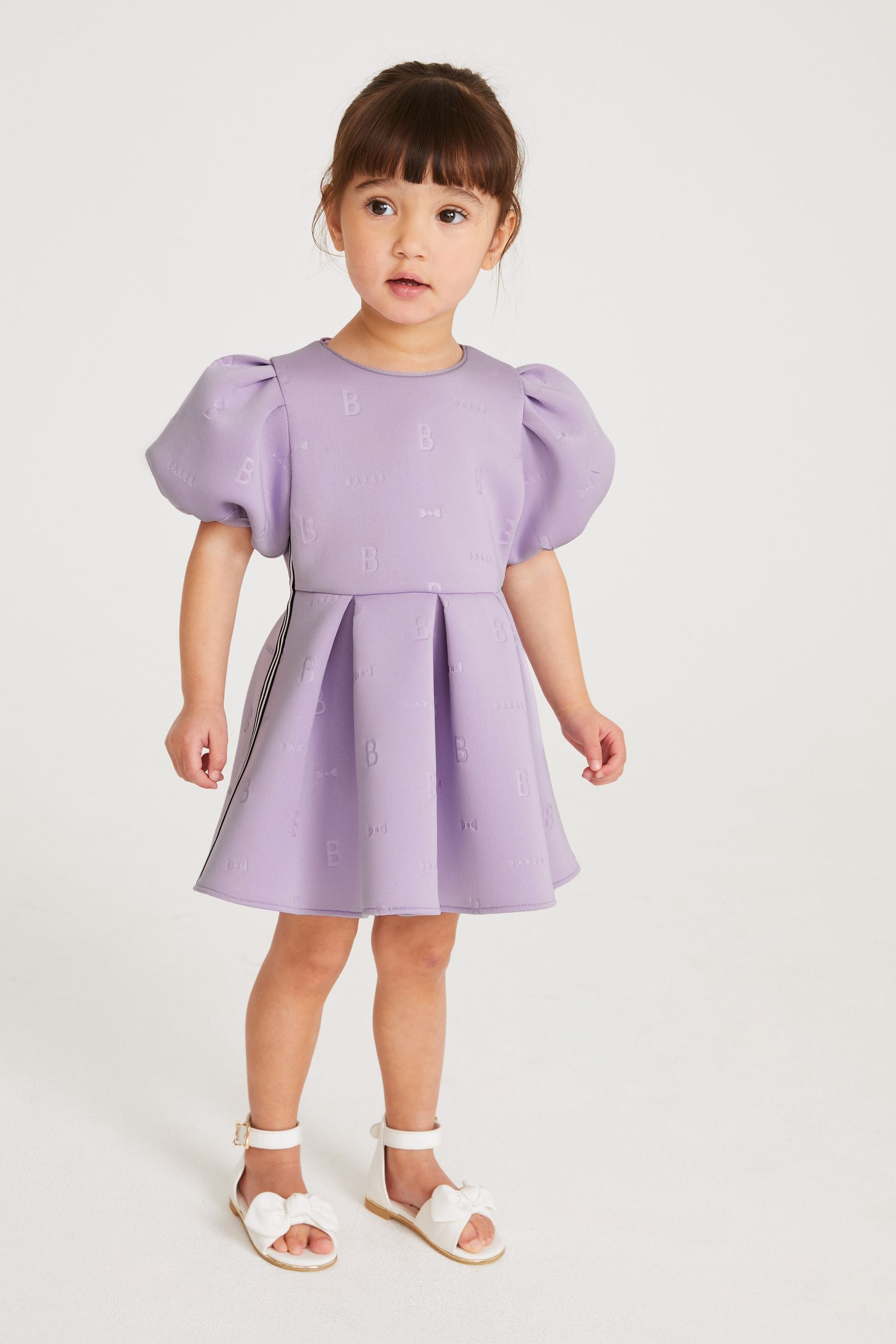 Lilac Purple Baker by Ted Baker Scuba Dress