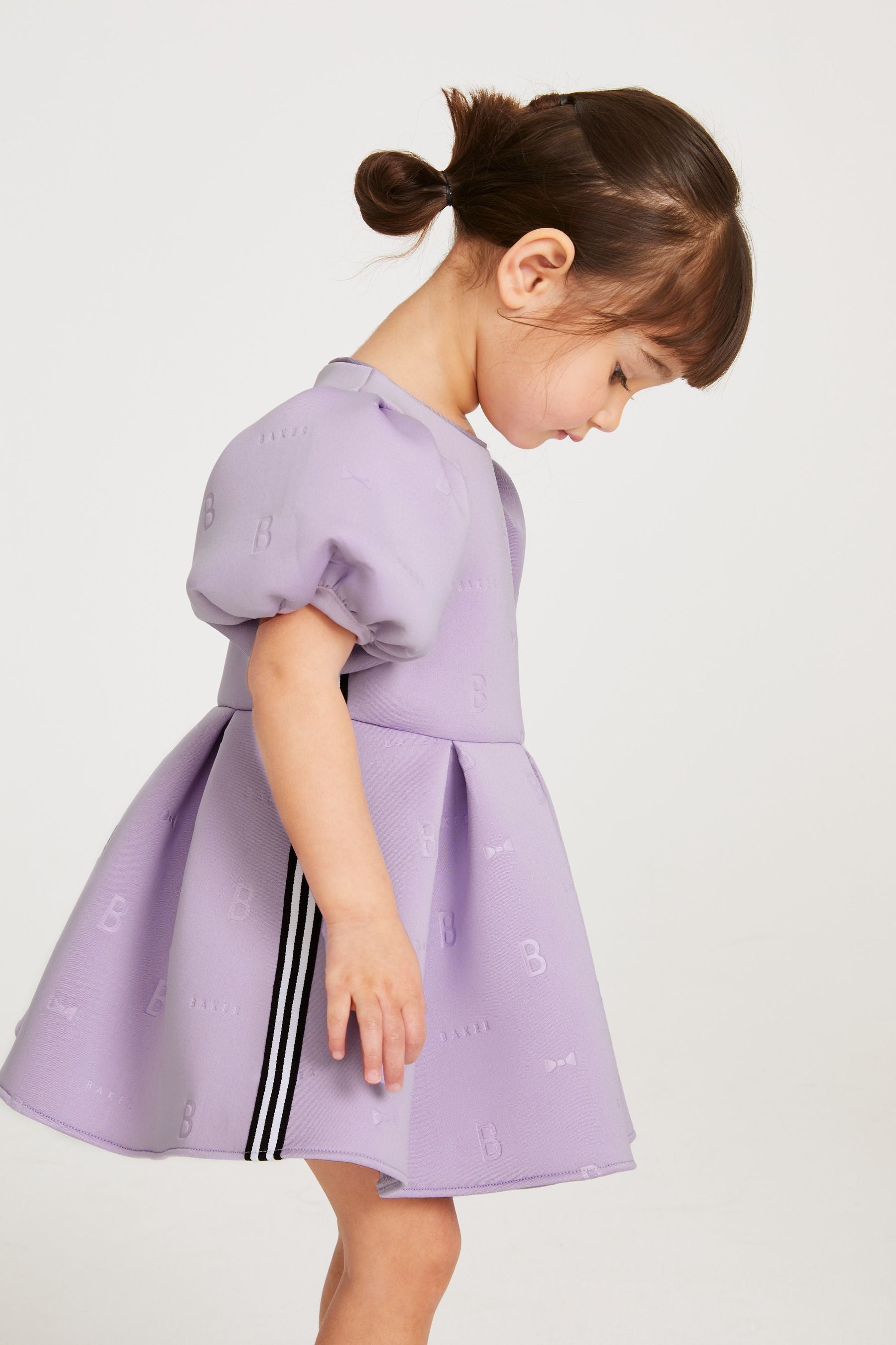 Lilac Purple Baker by Ted Baker Scuba Dress