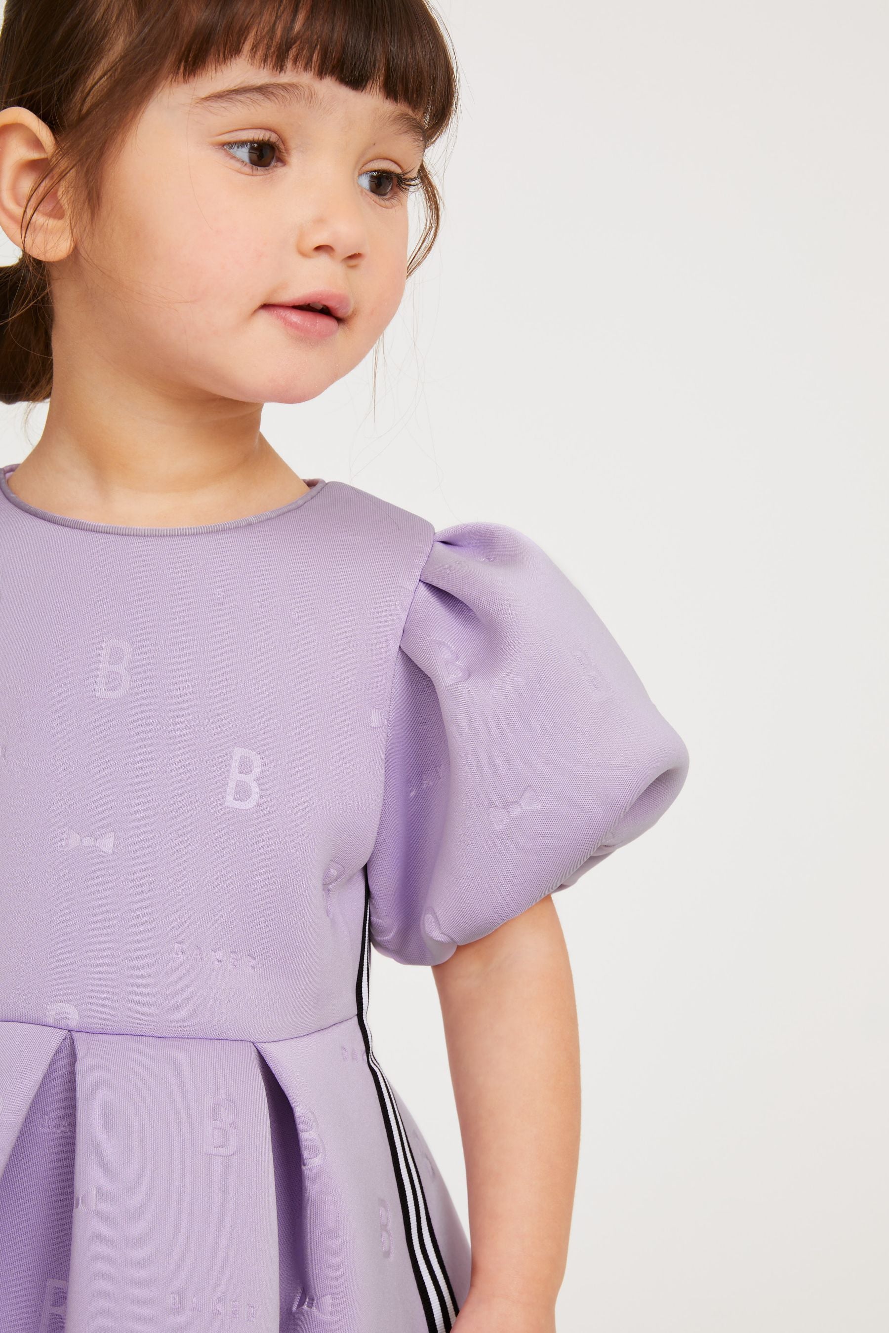 Lilac Purple Baker by Ted Baker Scuba Dress