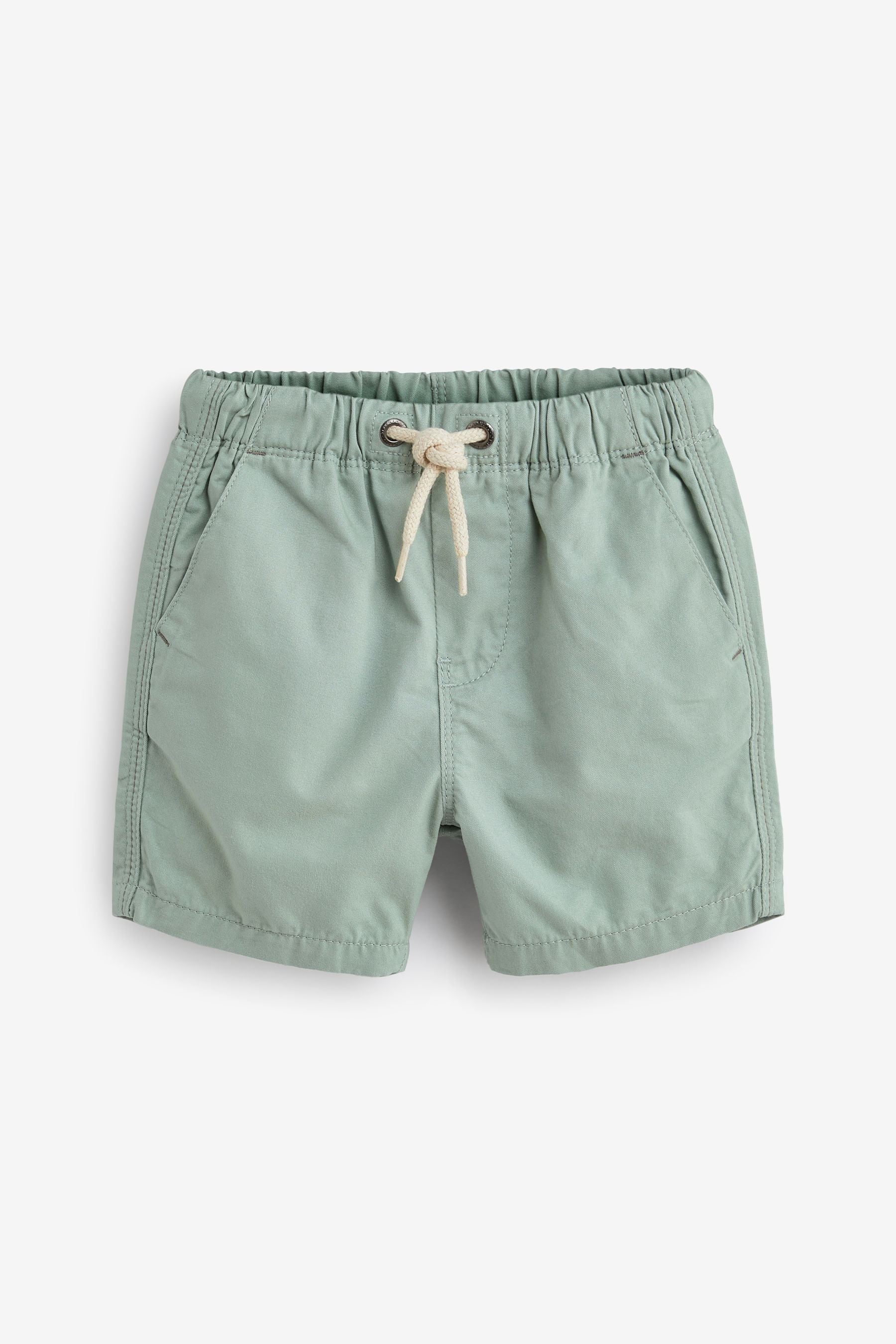 Sage Green Pull-On Shorts (3mths-7yrs)