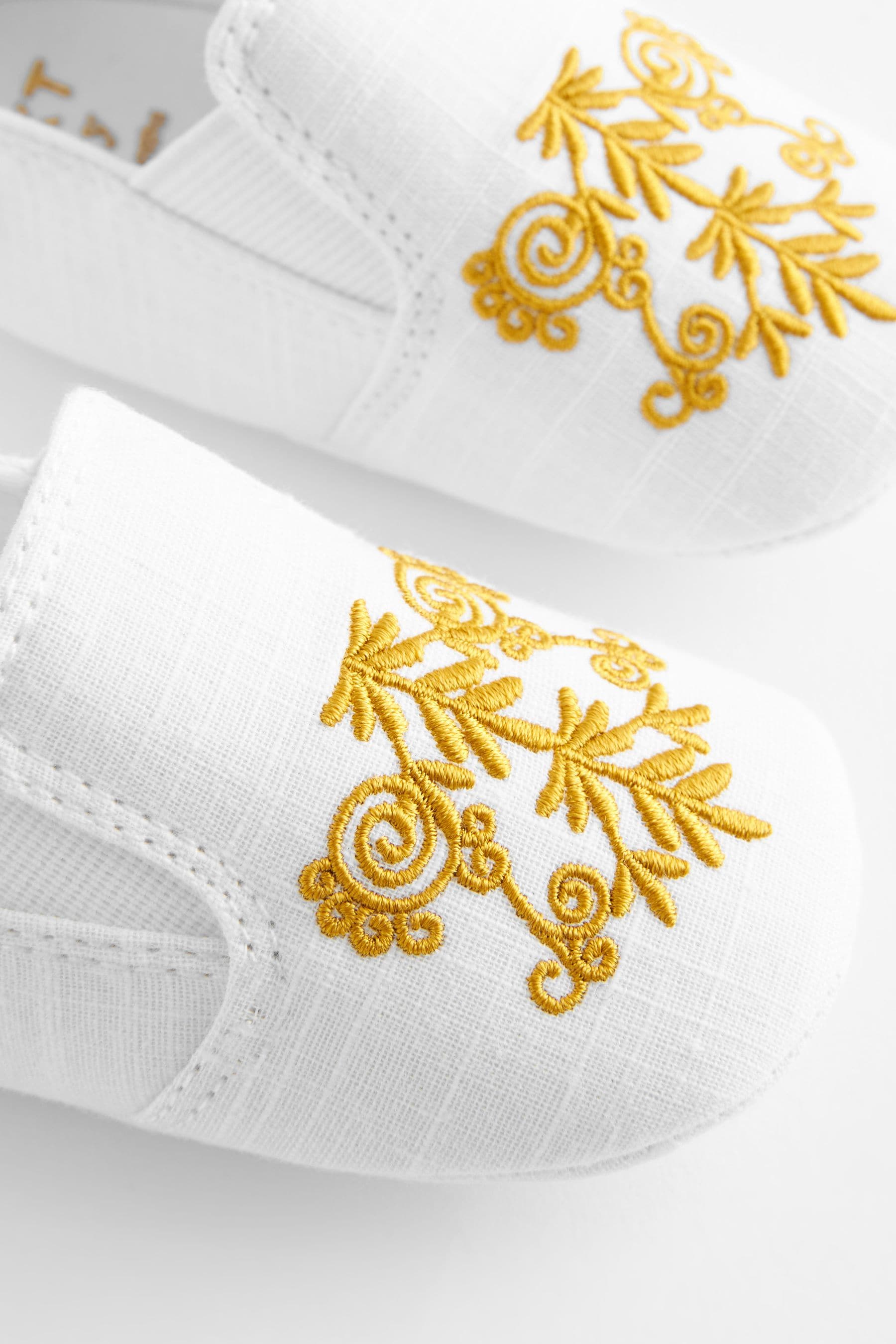 White Occasion Baby Shoes (0-24mths)