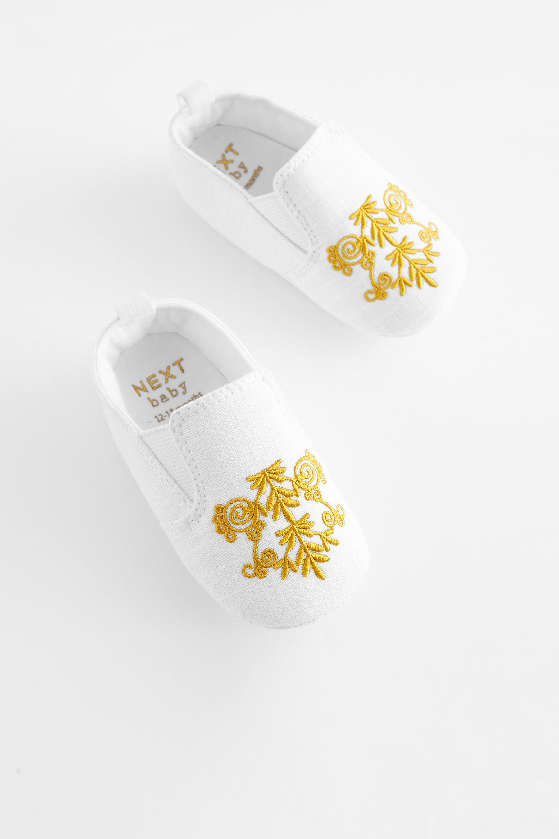 White Occasion Baby Shoes (0-24mths)