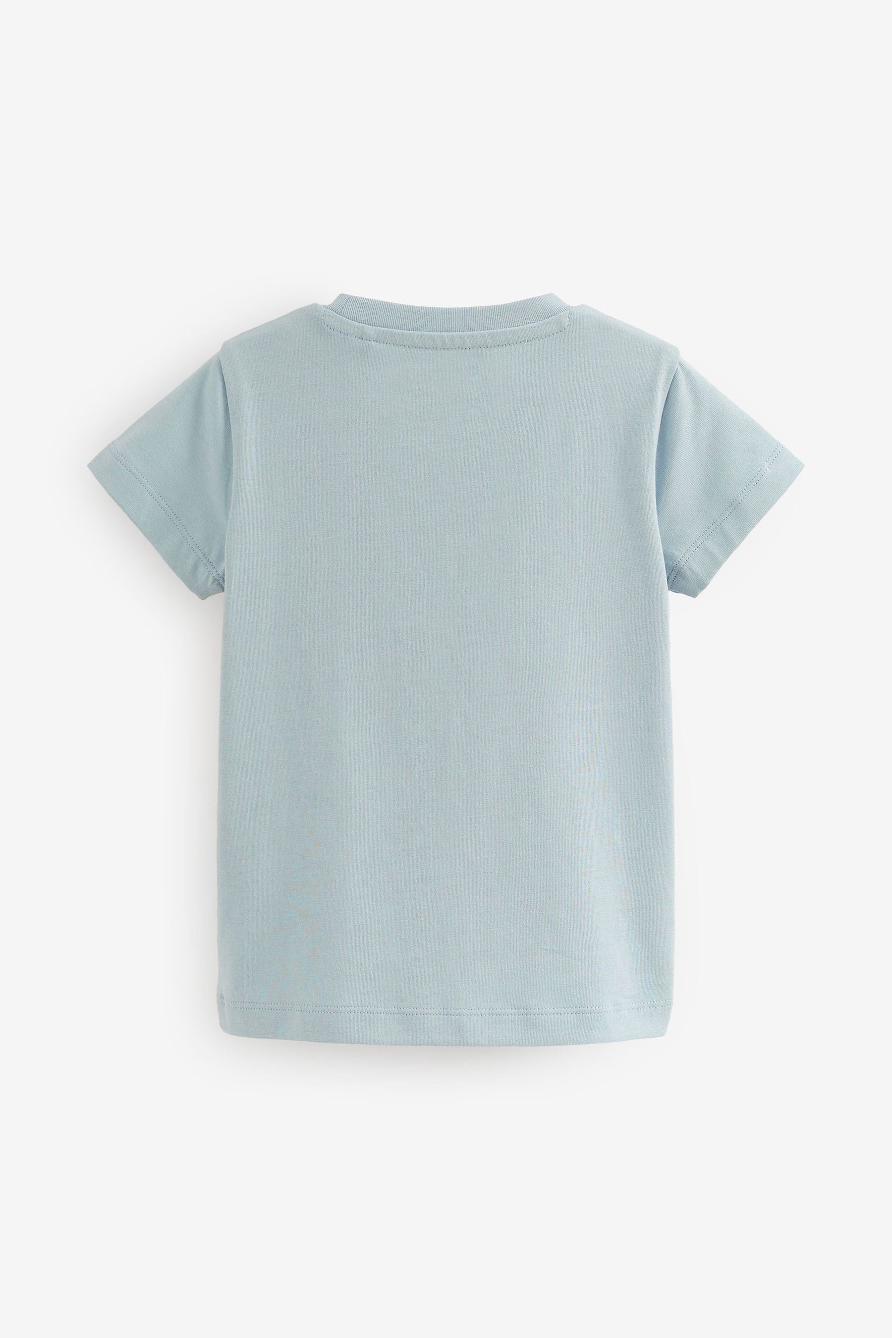 Bluey Light Blue Short Sleeve License T-Shirt (6mths-8yrs)