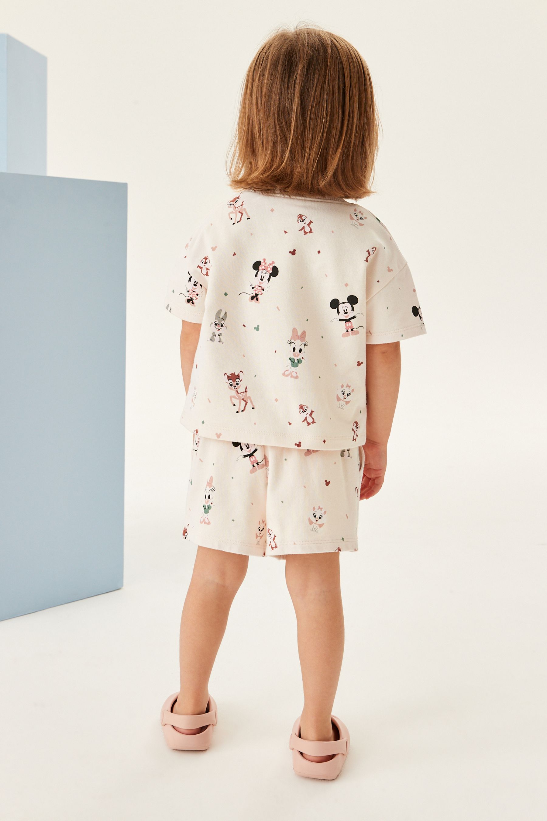 Cream Character Disney Short Co-ord (3mths-7yrs)