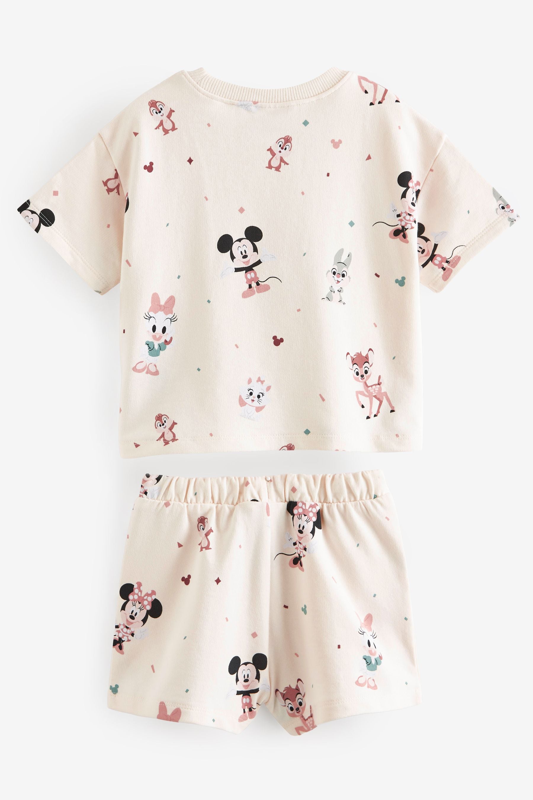 Cream Character Disney Short Co-ord (3mths-7yrs)